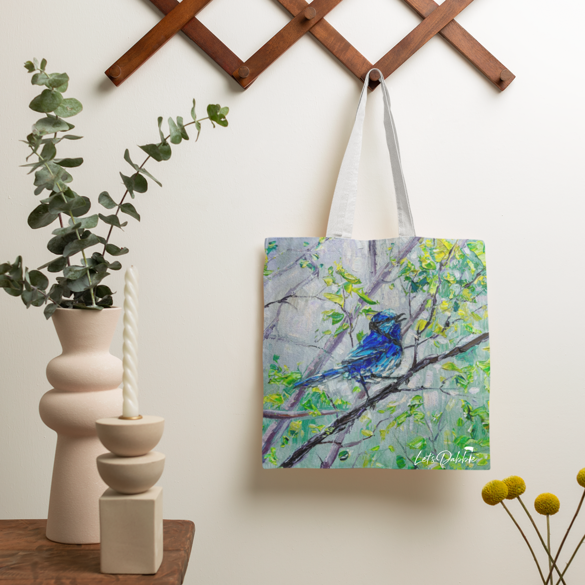 Bluebird Song Tote Bag