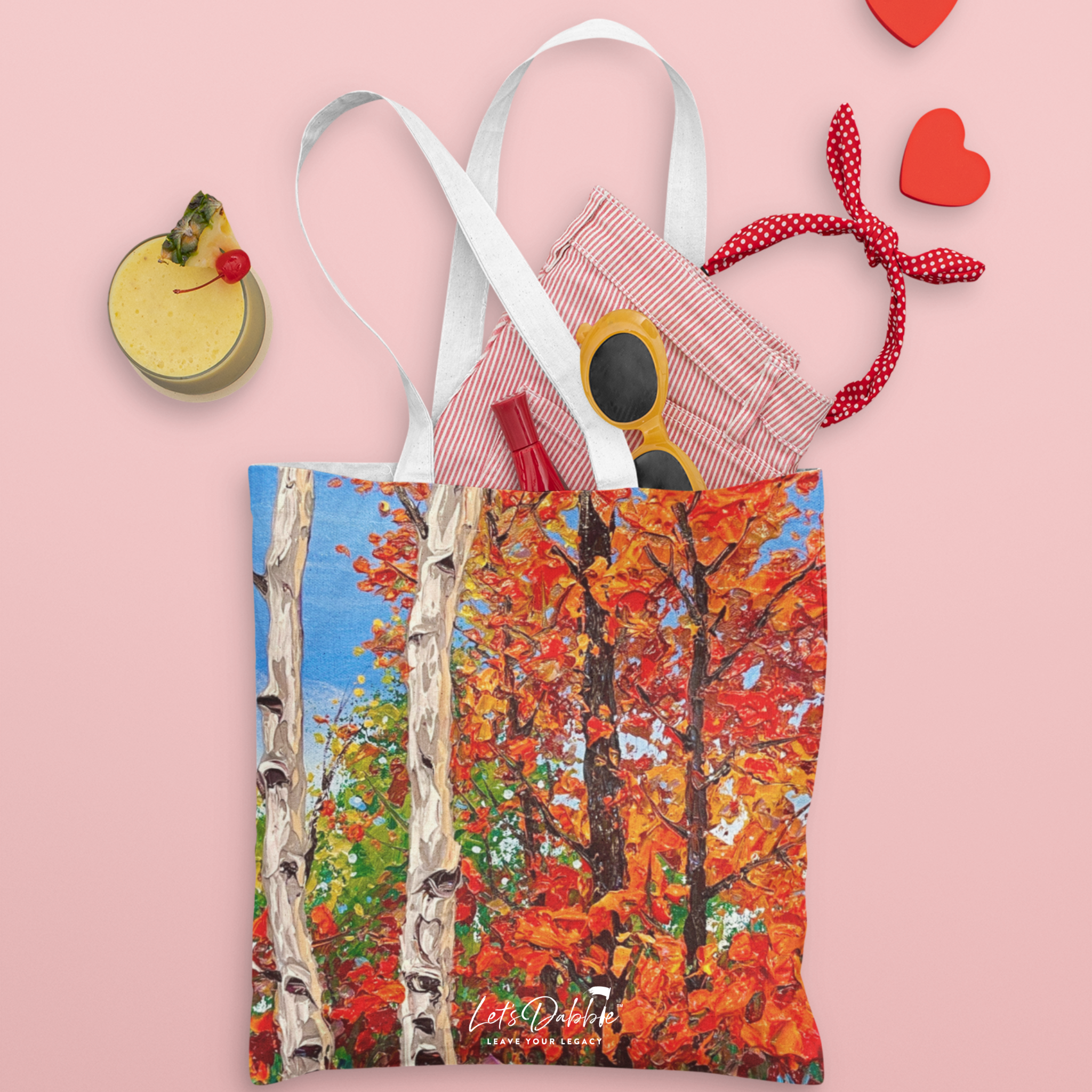 Aspen and Maple Tote Bag