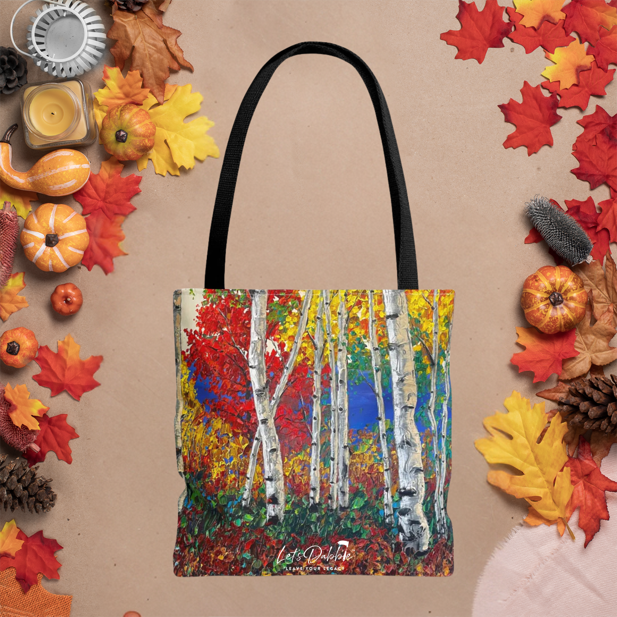 Autumn Jewel Tote Bag