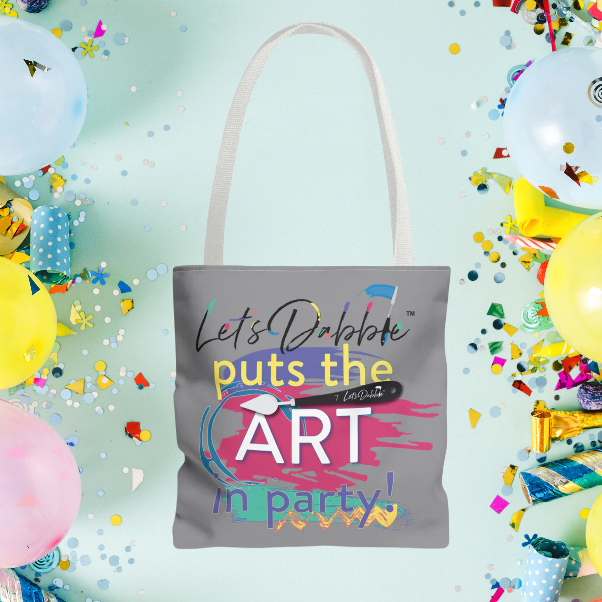 Put the Art in Party Tote Bag
