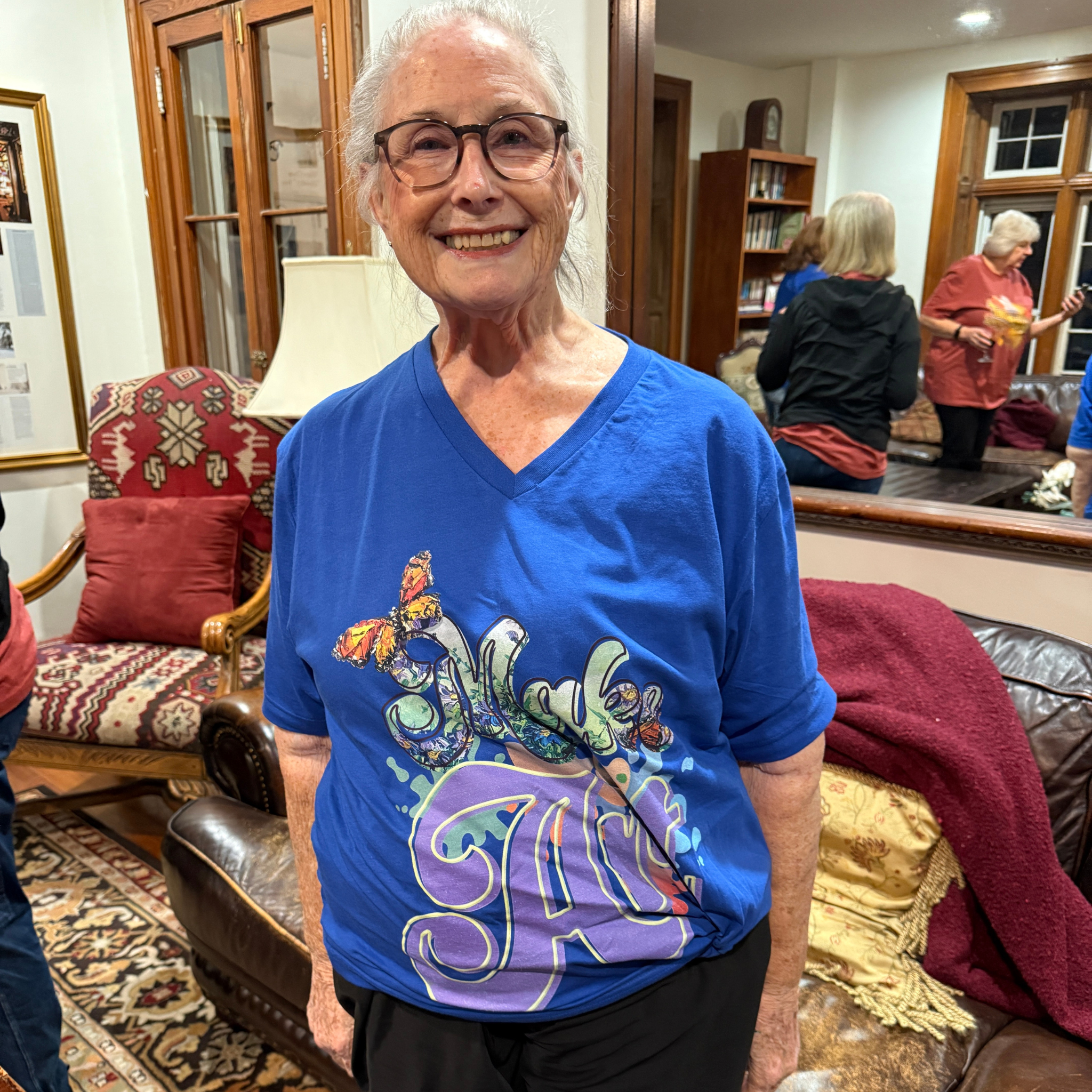 Make Art V-Neck Shirt