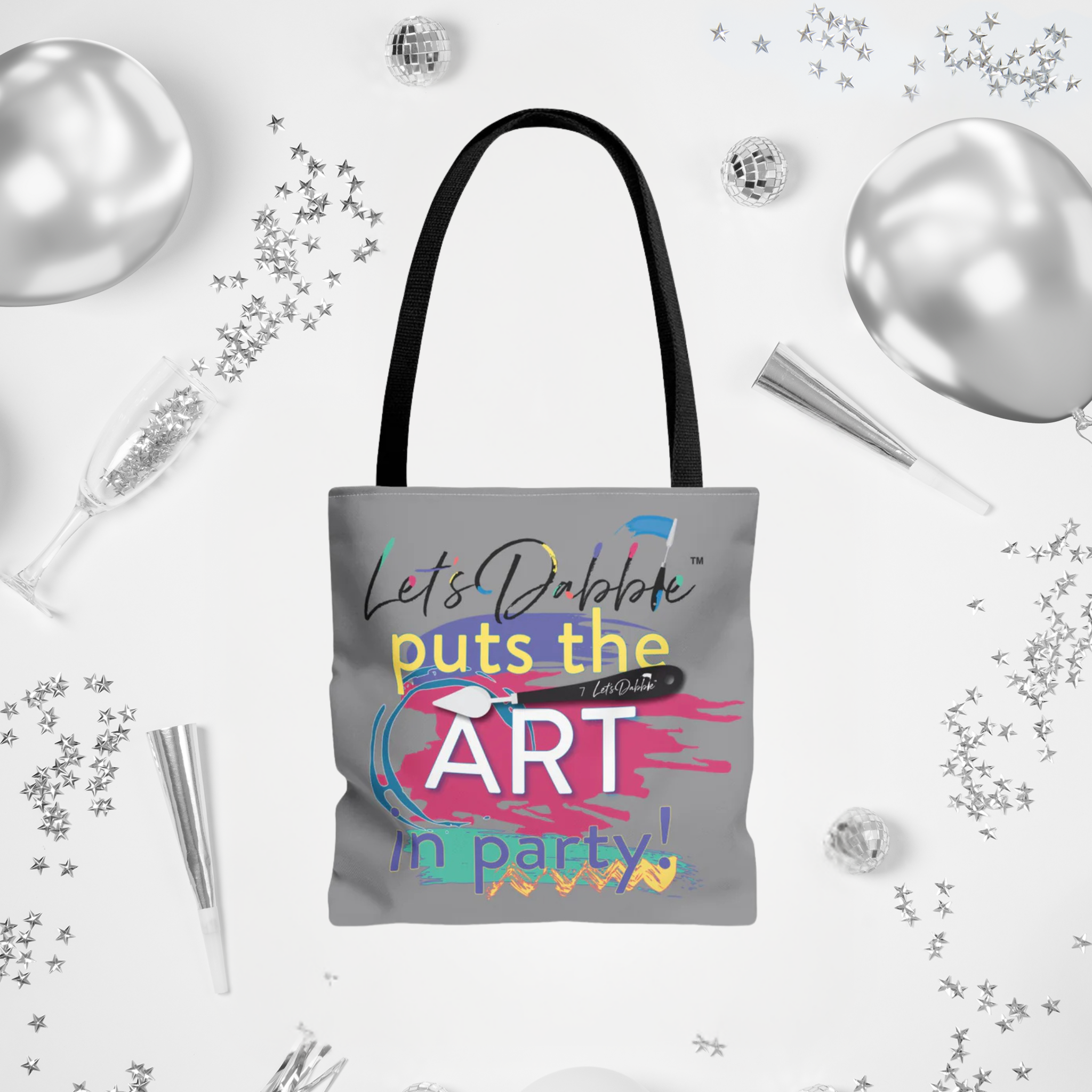 Put the Art in Party Tote Bag