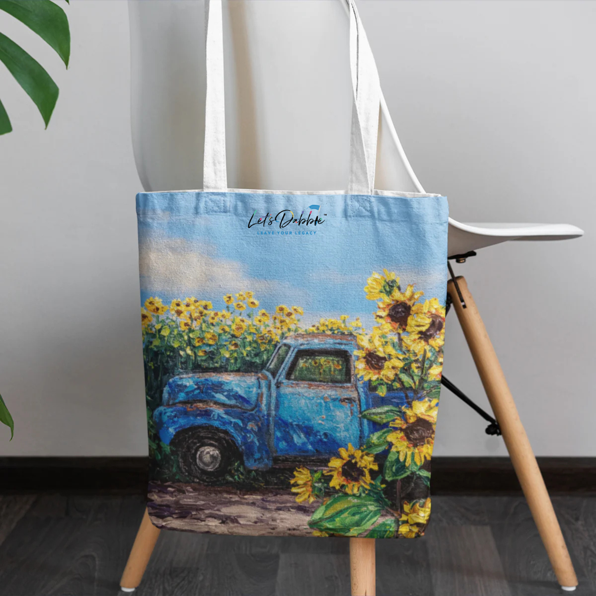 Old Blue Tote Bag