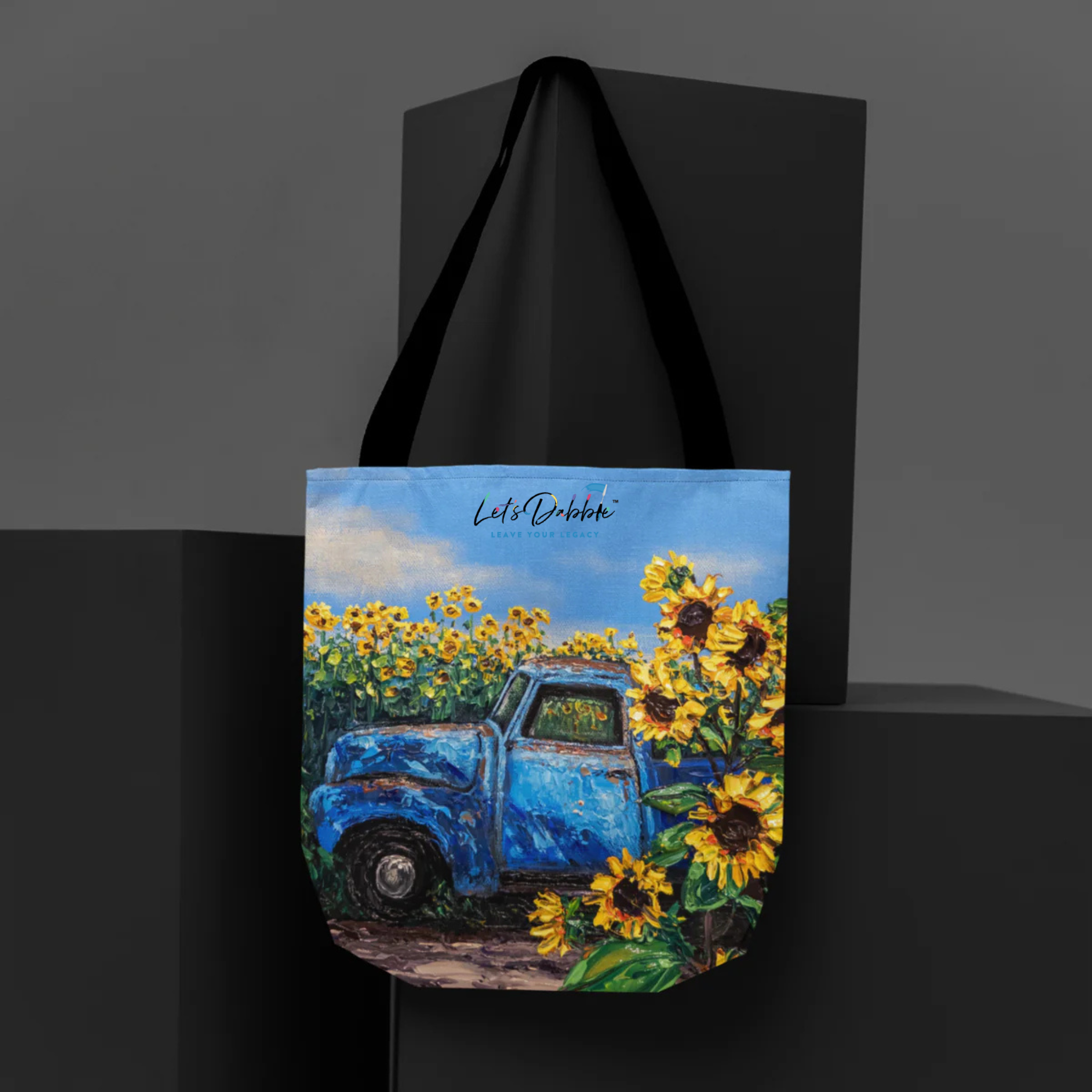 Old Blue Tote Bag