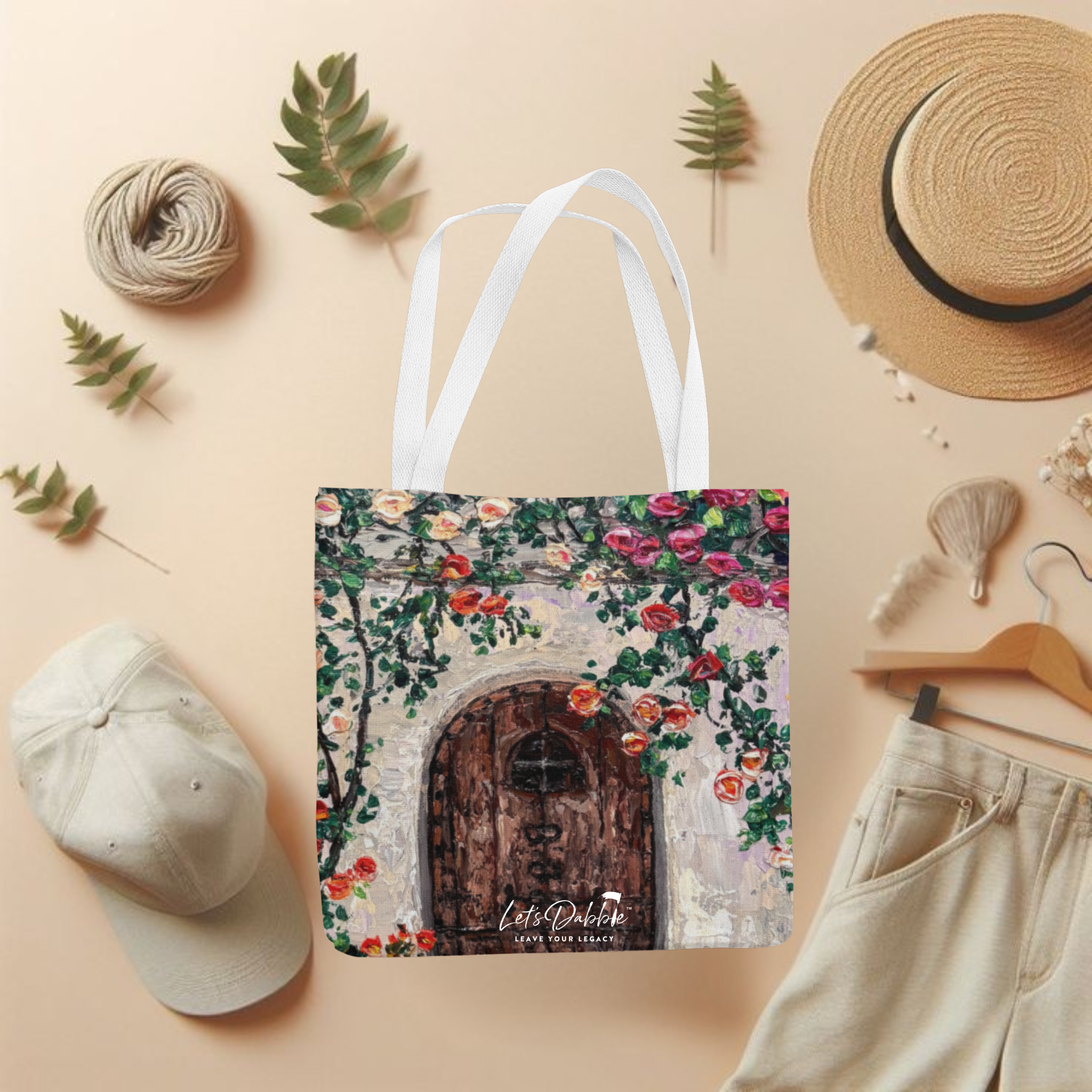 Mediterranean Escape Tote Bag