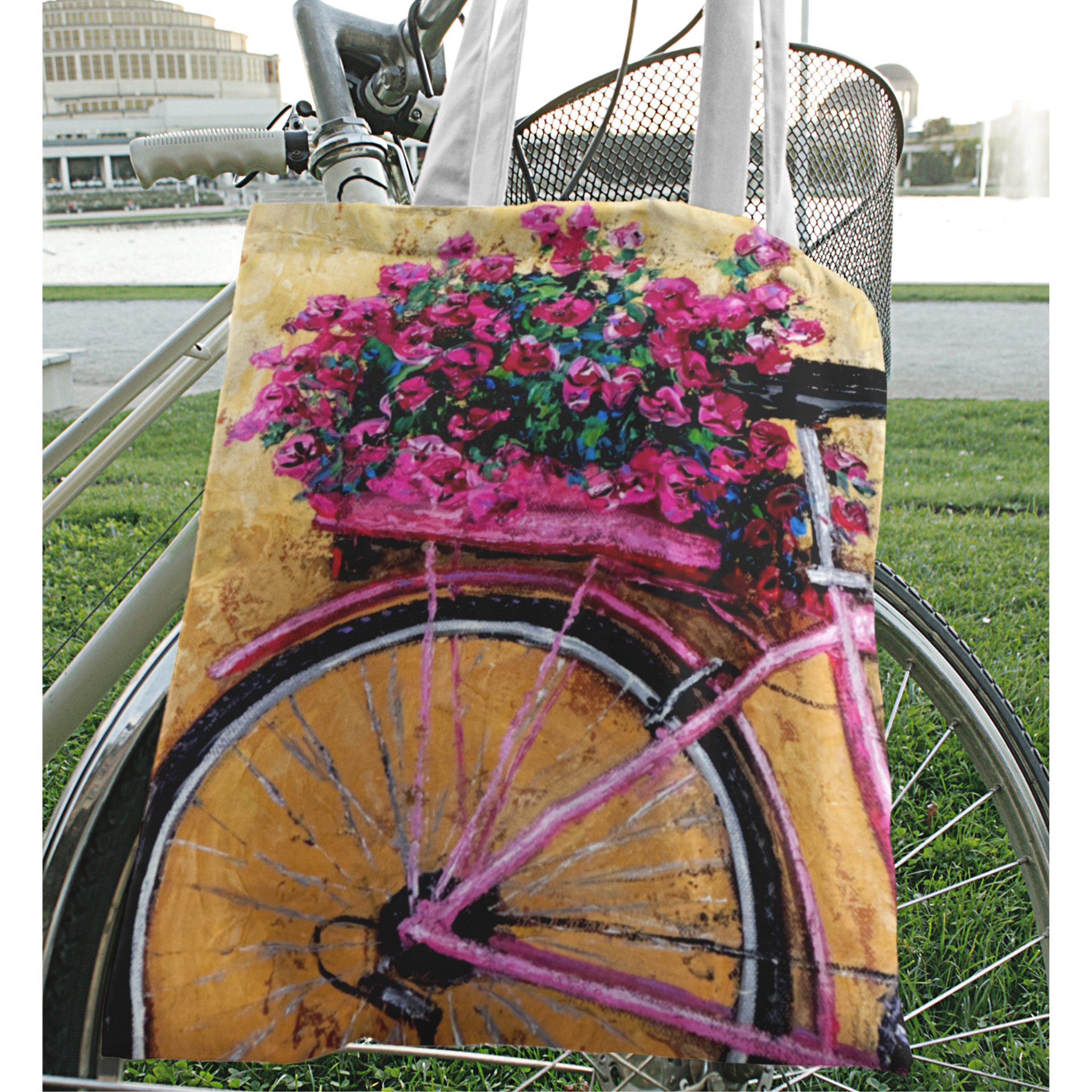 Pink Beauty Tote Bag