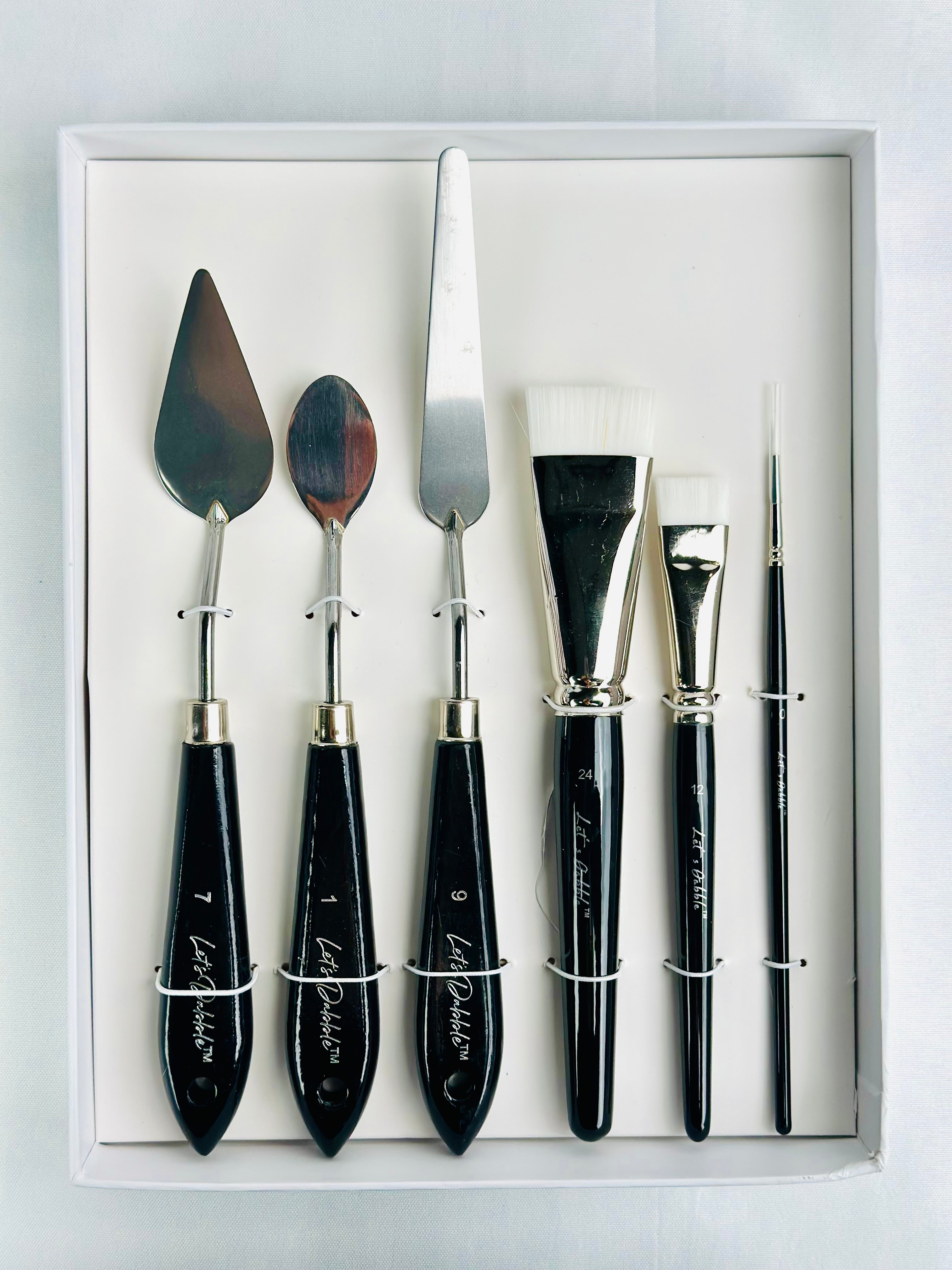 Supplies to paint “Young Love”