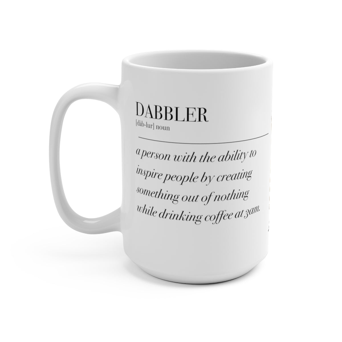 Dabbler Definition Mug