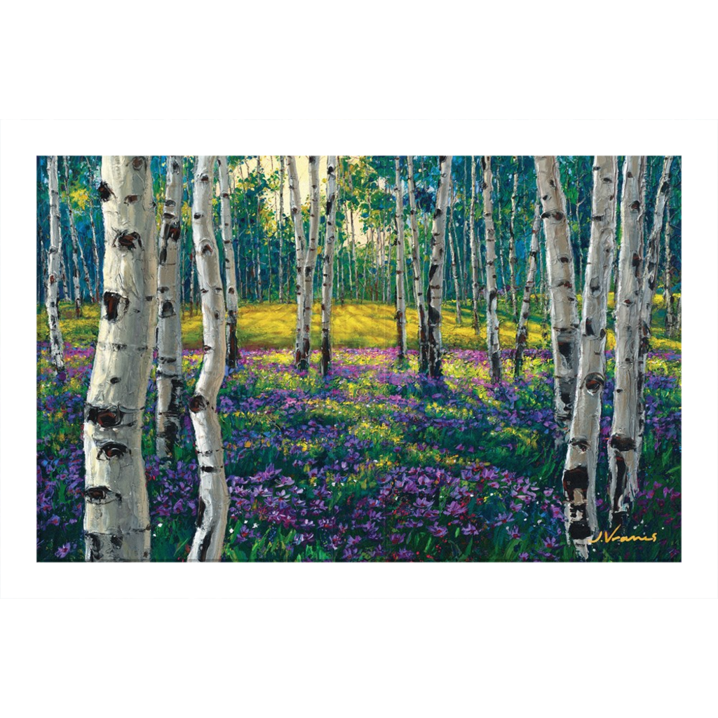Meadow of Amethyst Hardcover Journal