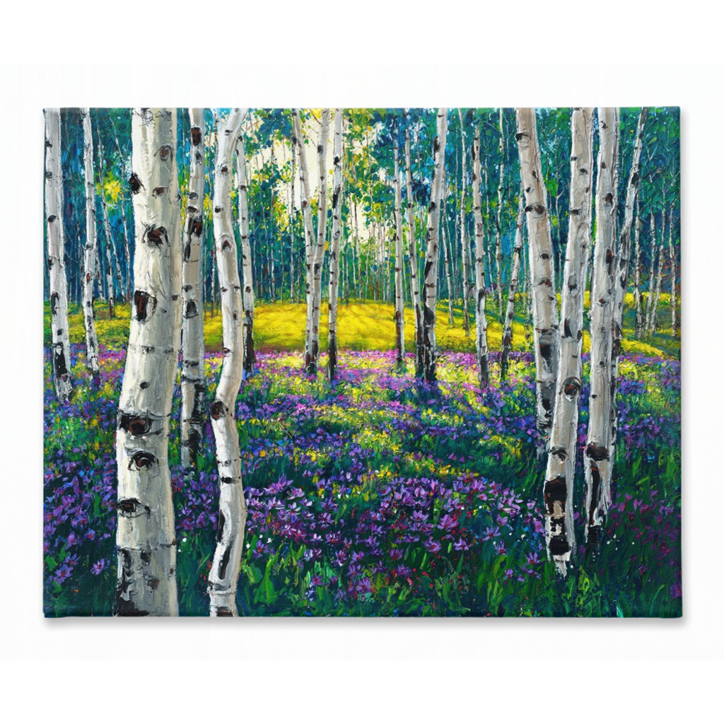 Meadow of Amethyst 32x40 - 2.5"