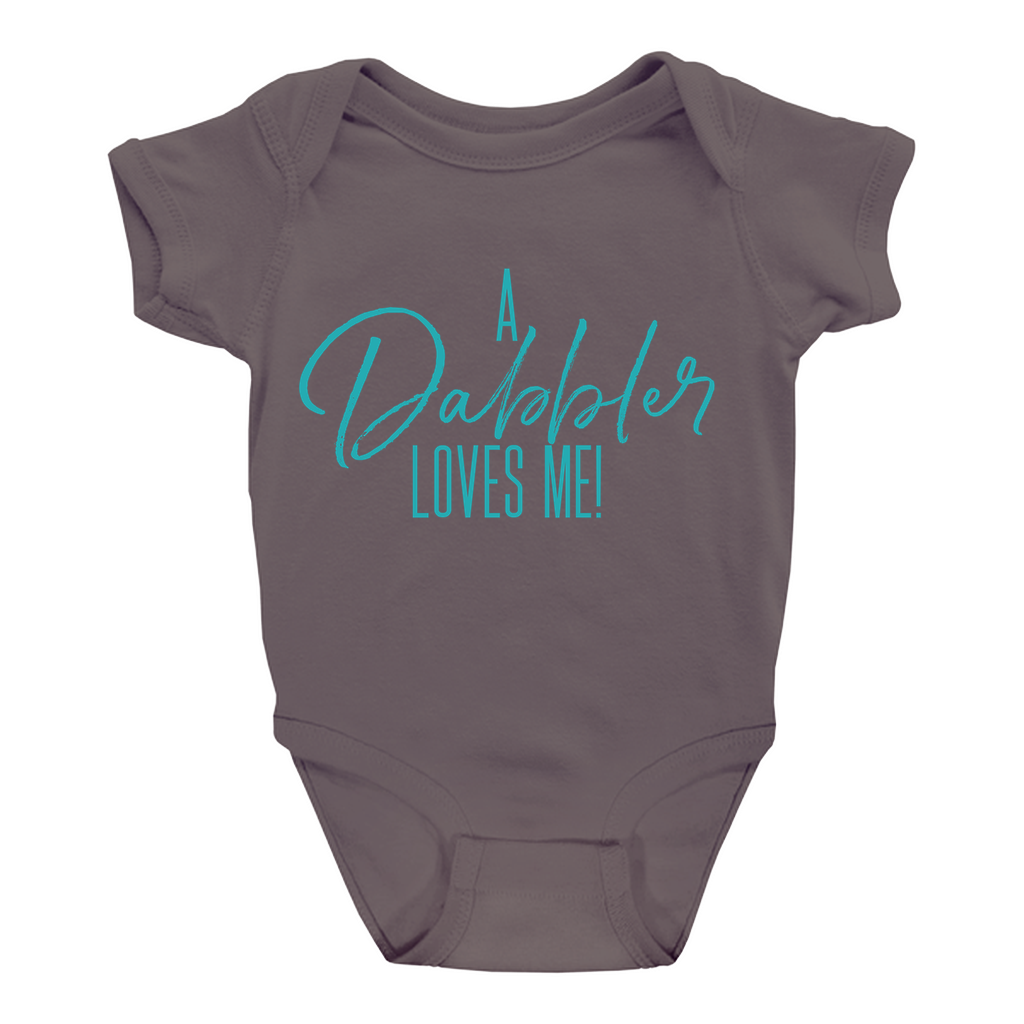 A Dabbler Loves Me Onesie