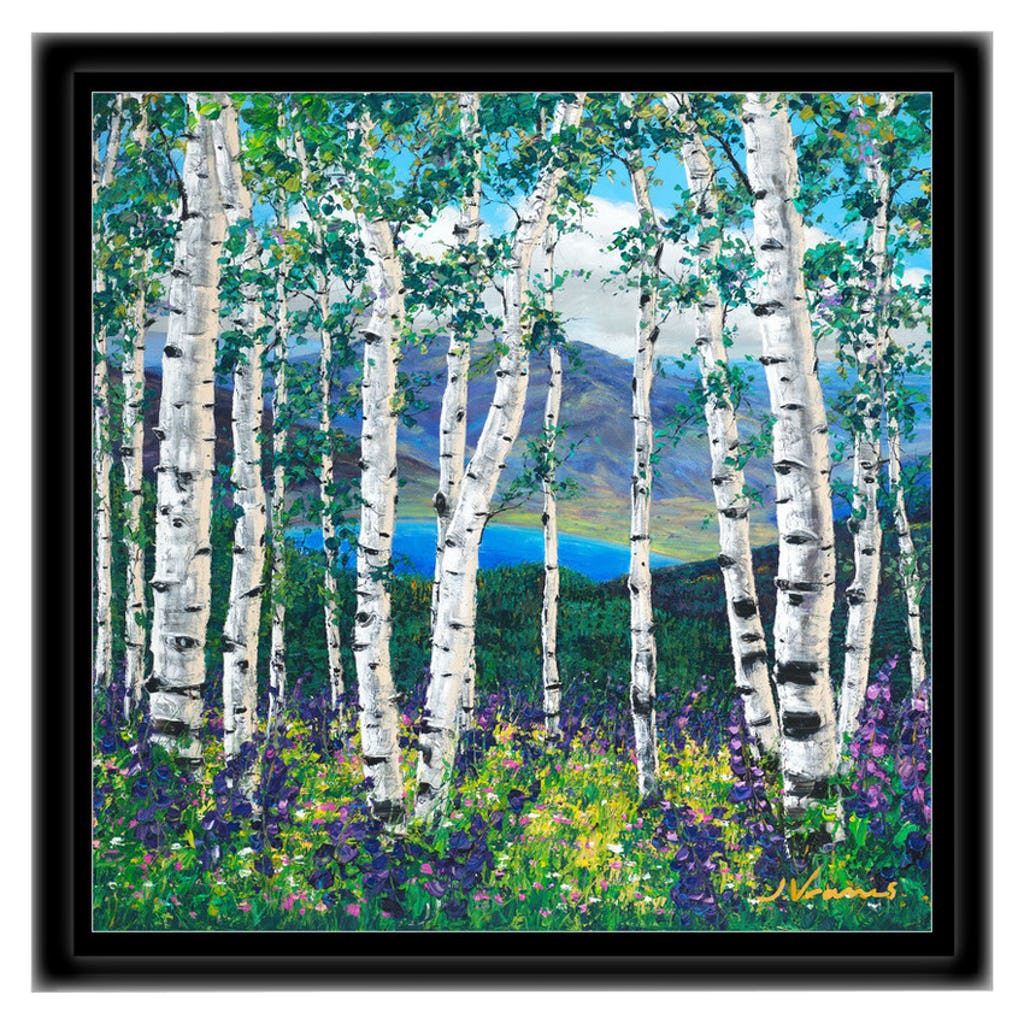 Peaceful Wonder 12x12 FREE Black Frame FREE Shipping