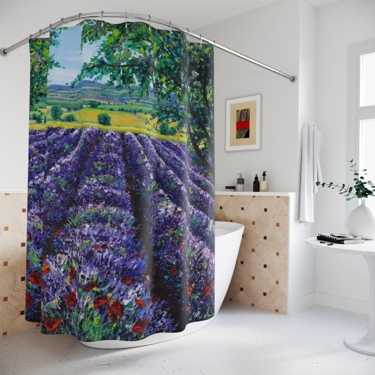 Lavender Shower Curtain