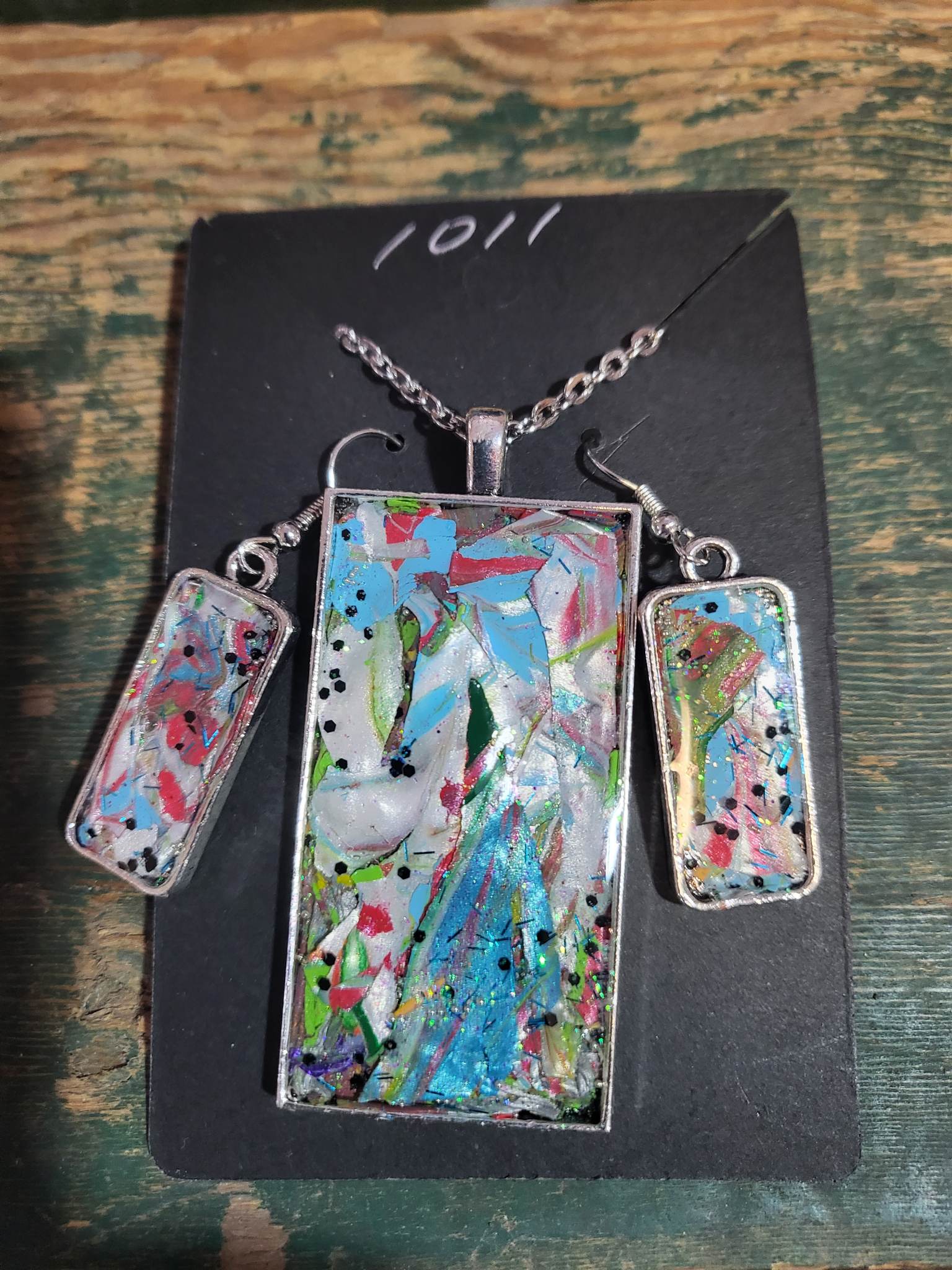 PostPalette™ Pendant & Earring Set - #1011