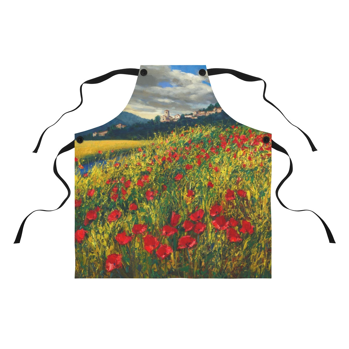 Apron - Tuscan Poppies