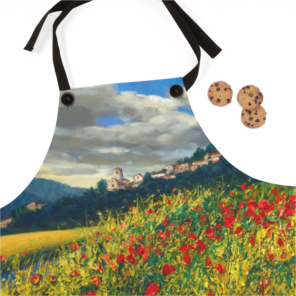 Apron - Tuscan Poppies