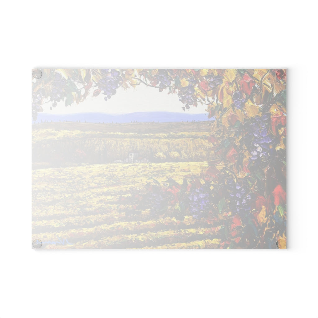 The Vineyard Glass Cutting Board