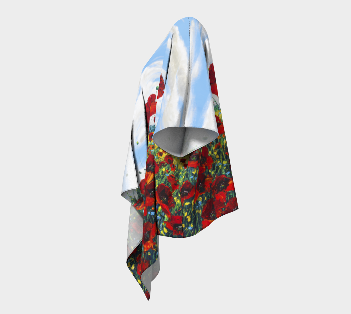 Poppy Brilliance - Kimono