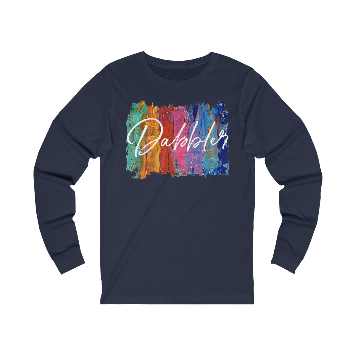 Rainbow Dabbler Long Sleeve Tee