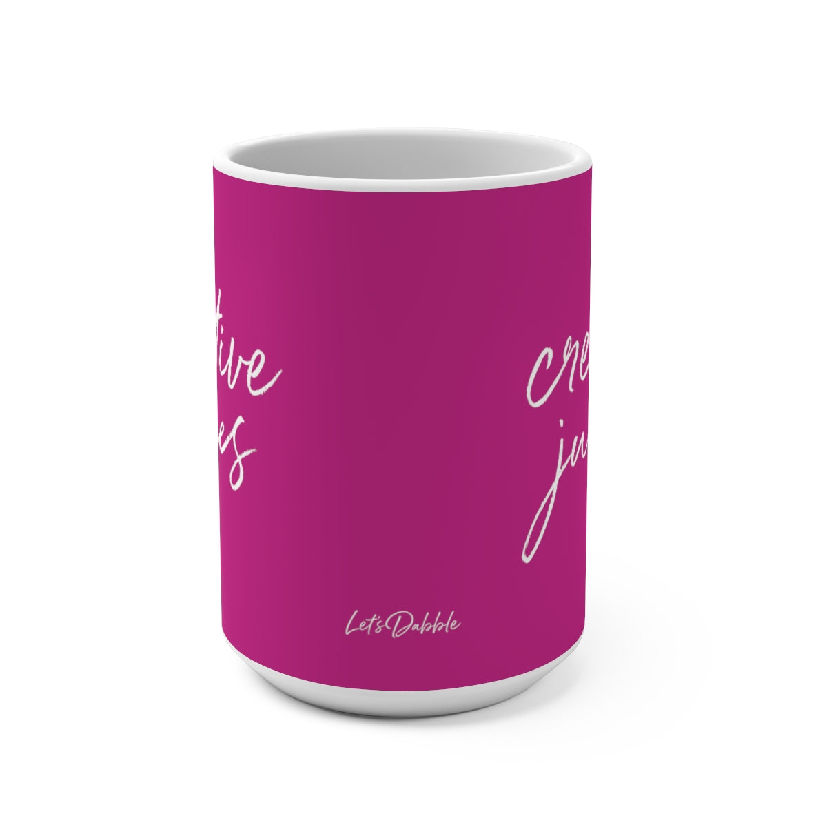 Pink Creative Juices Mug