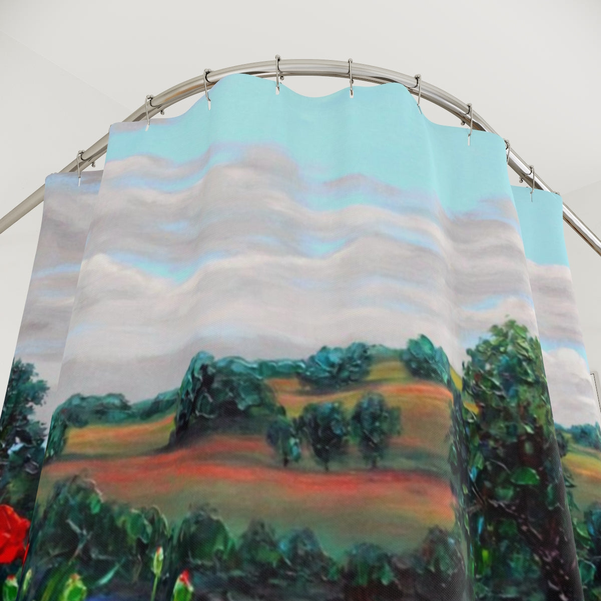 Poppies Shower Curtain