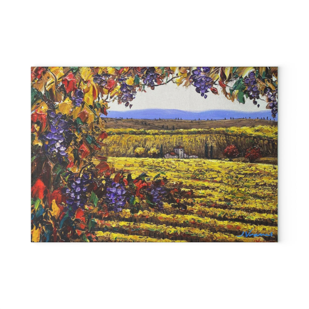 The Vineyard Glass Cutting Board