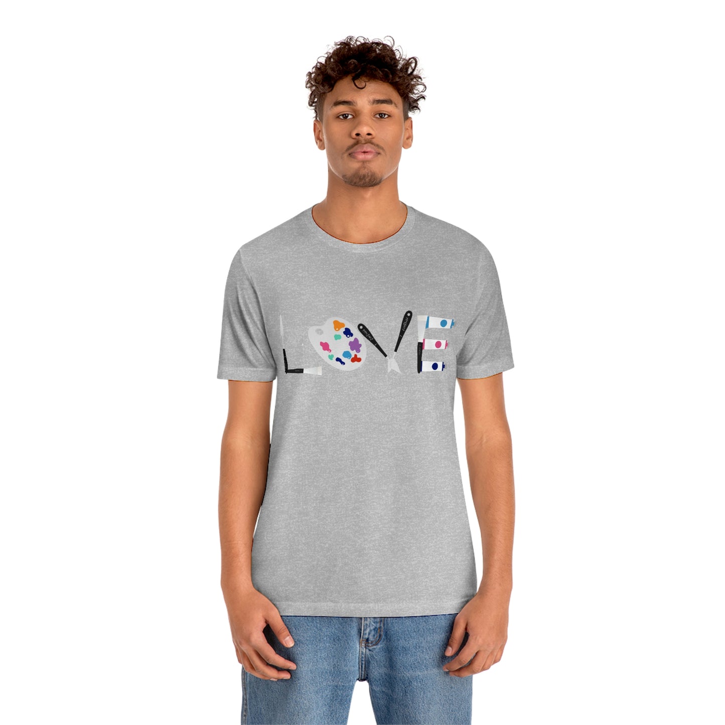 Painting Love Short Sleeve Tee