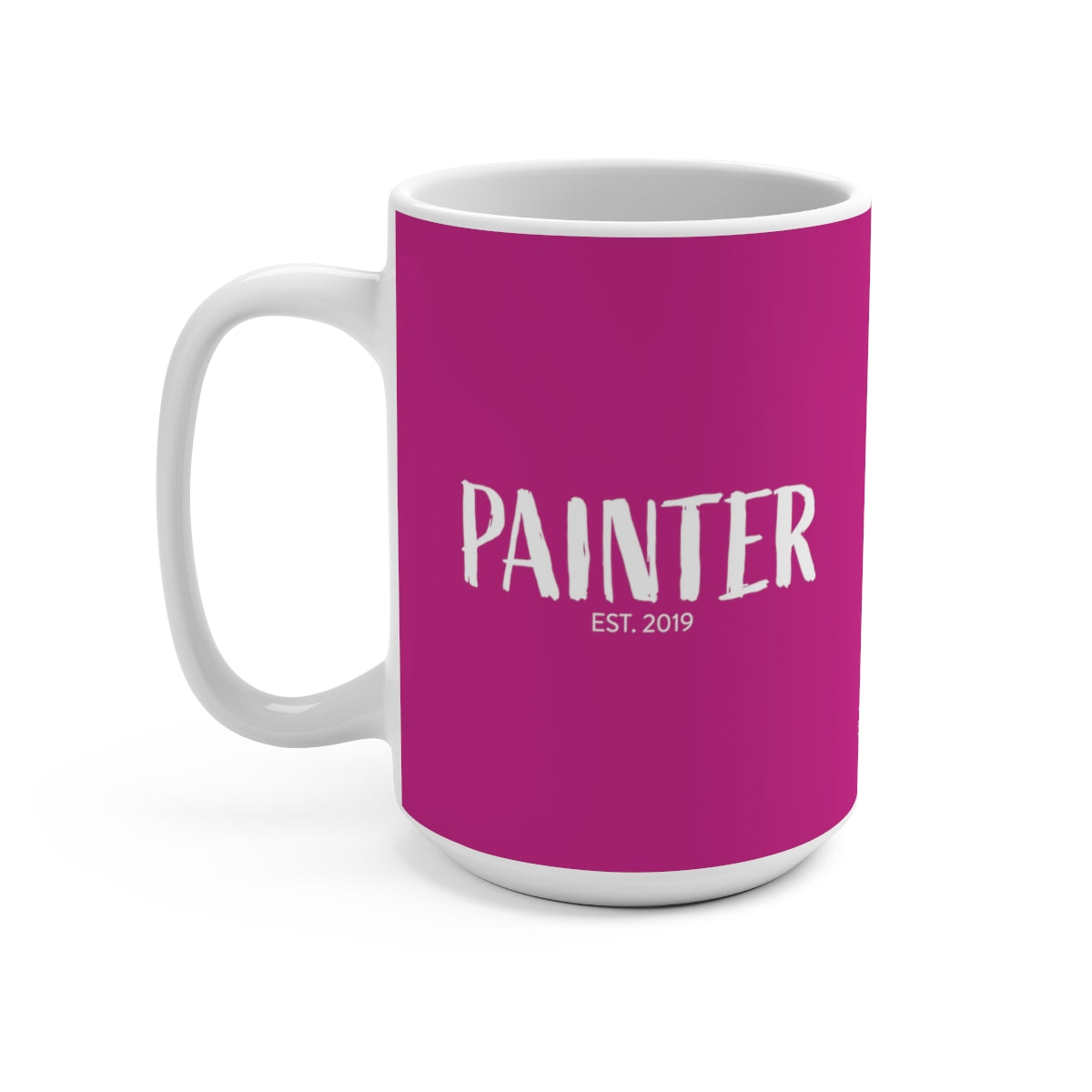 Pink Painter Mug