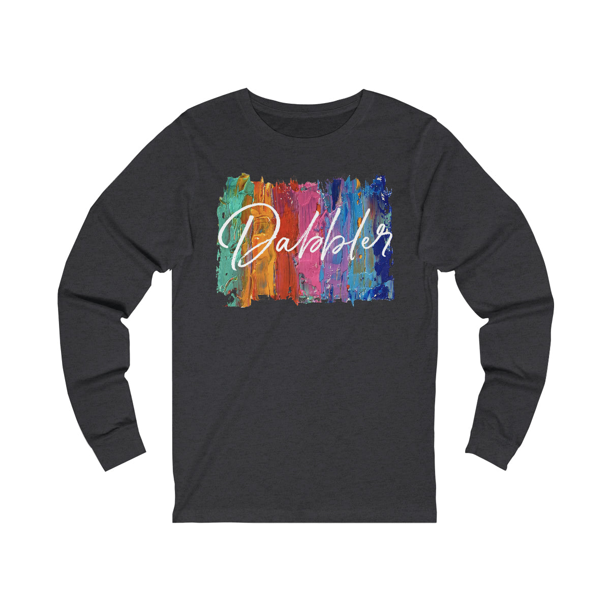 Rainbow Dabbler Long Sleeve Tee