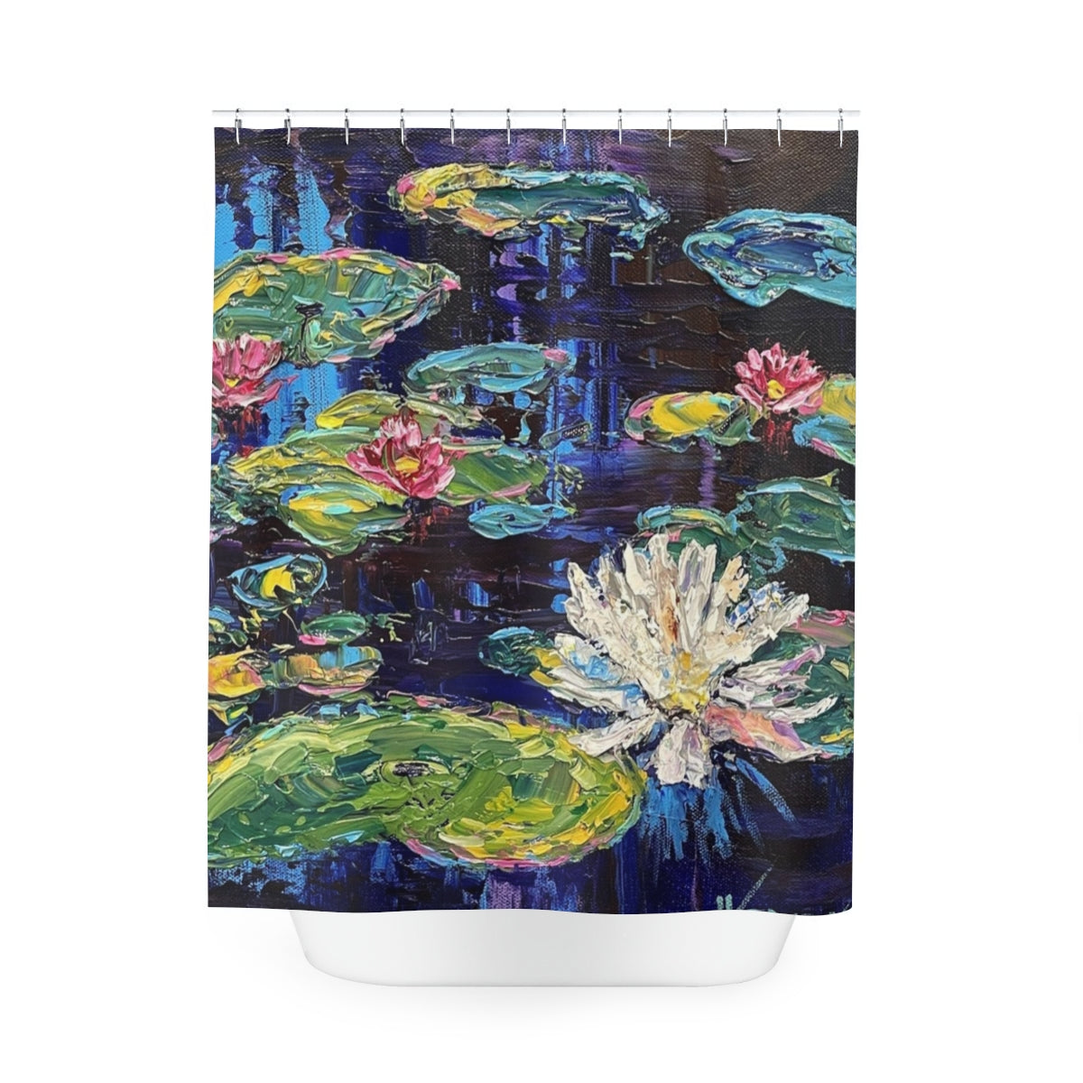 Water Lilies Shower Curtain