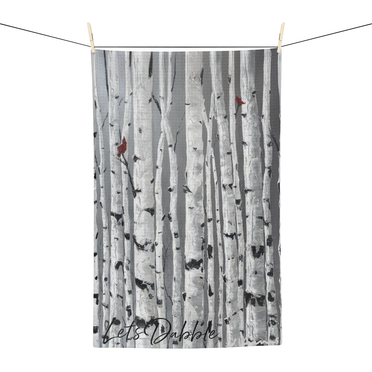 Love Birds Hand Towel