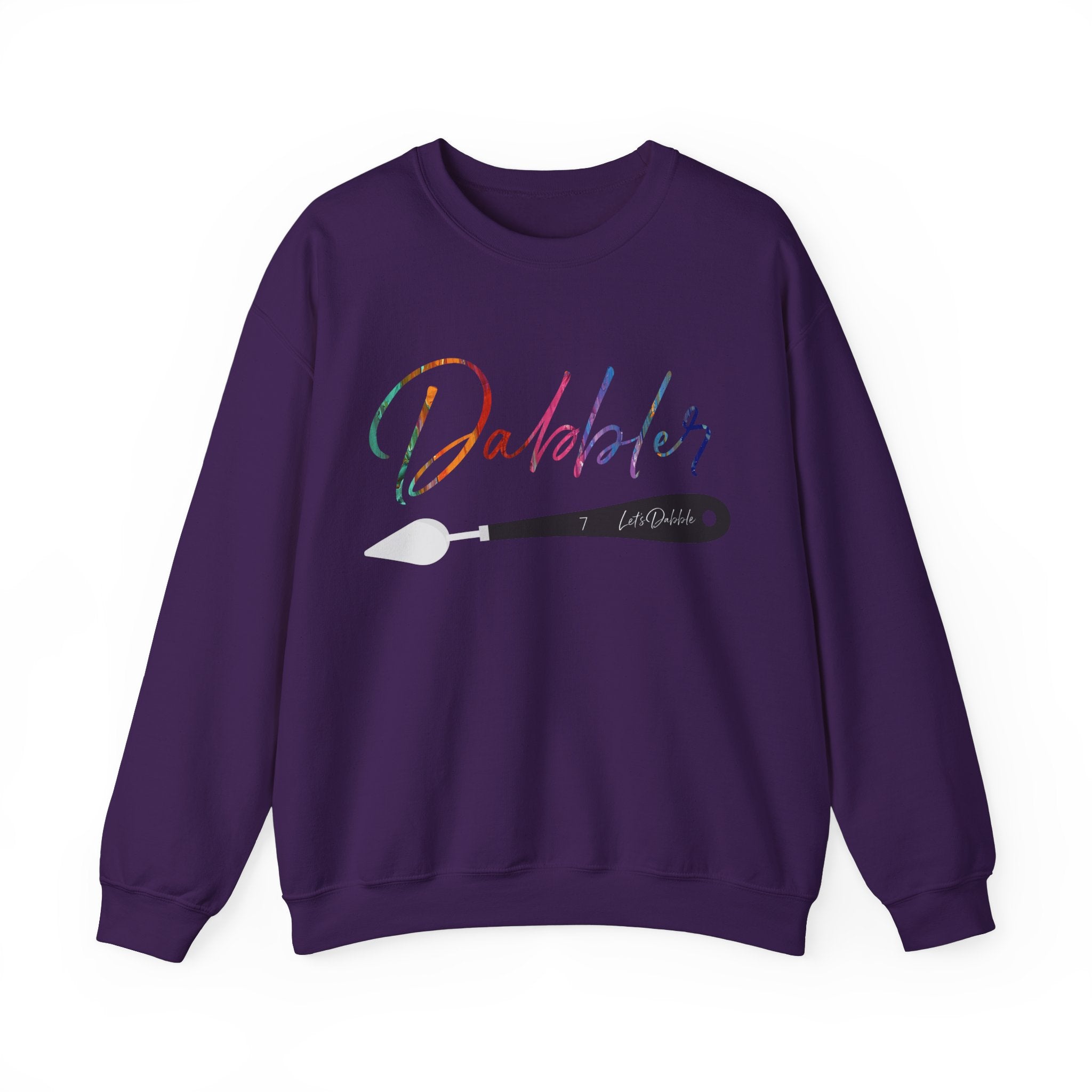 Rainbow Dabbler Crewneck Sweatshirt