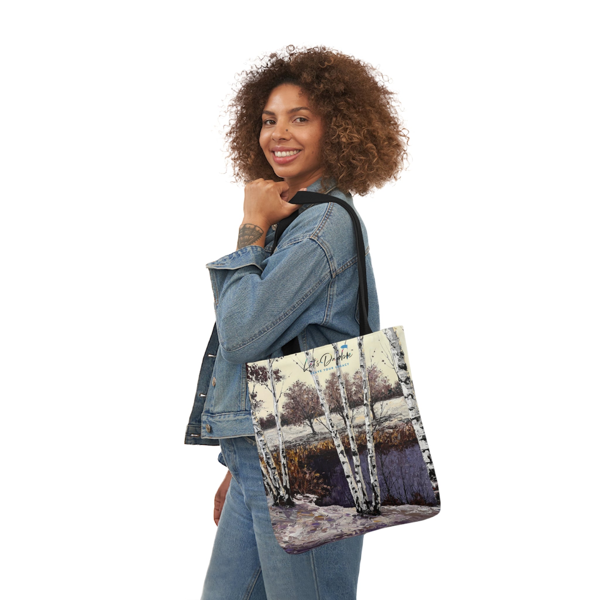 Winter's Embrace Tote Bag