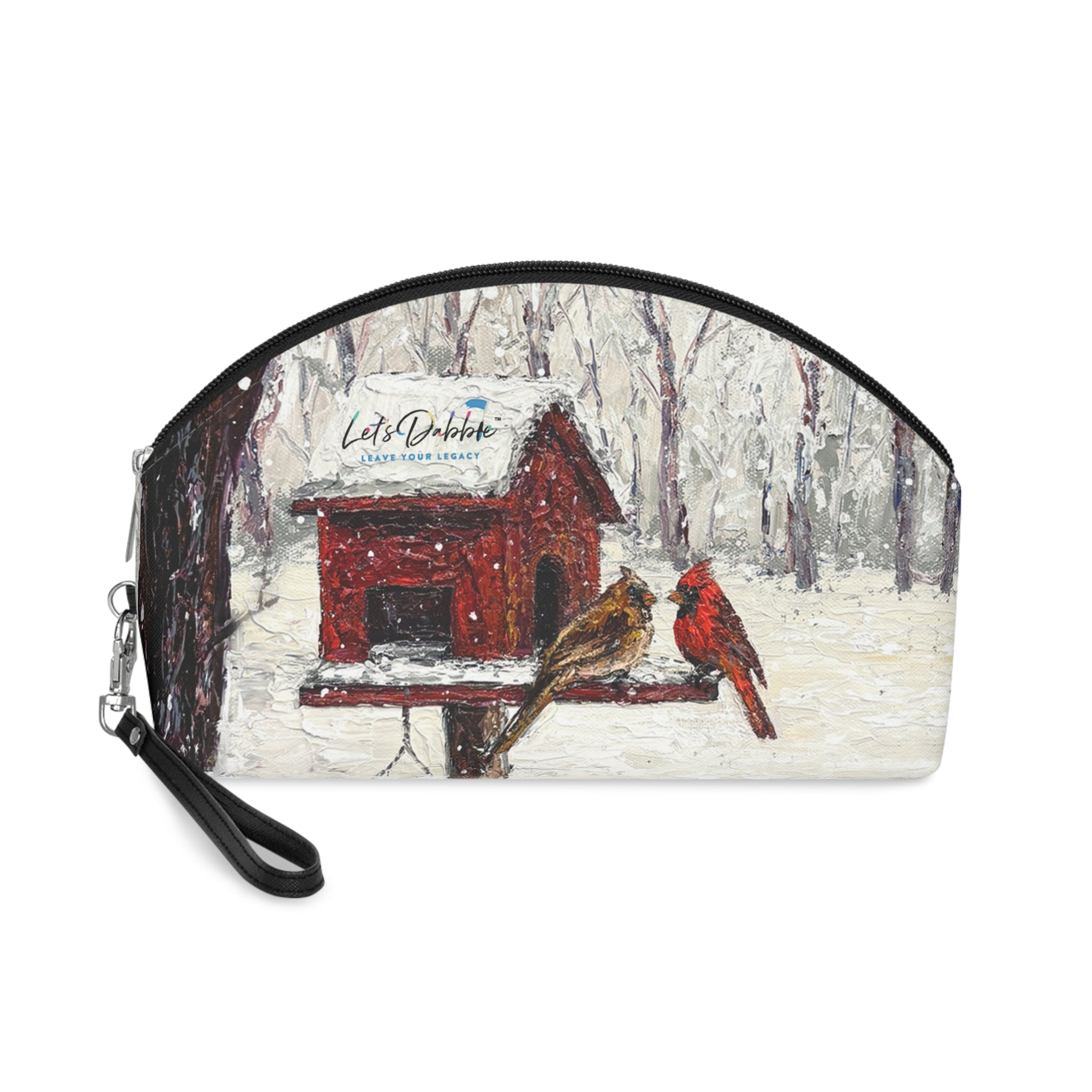 Winter Romance Makeup Pouch