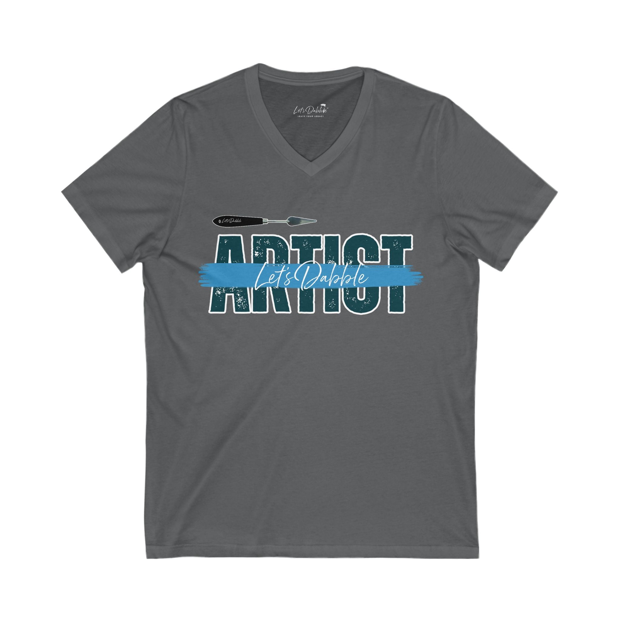 Let's Dabble Artist V-Neck Shirt