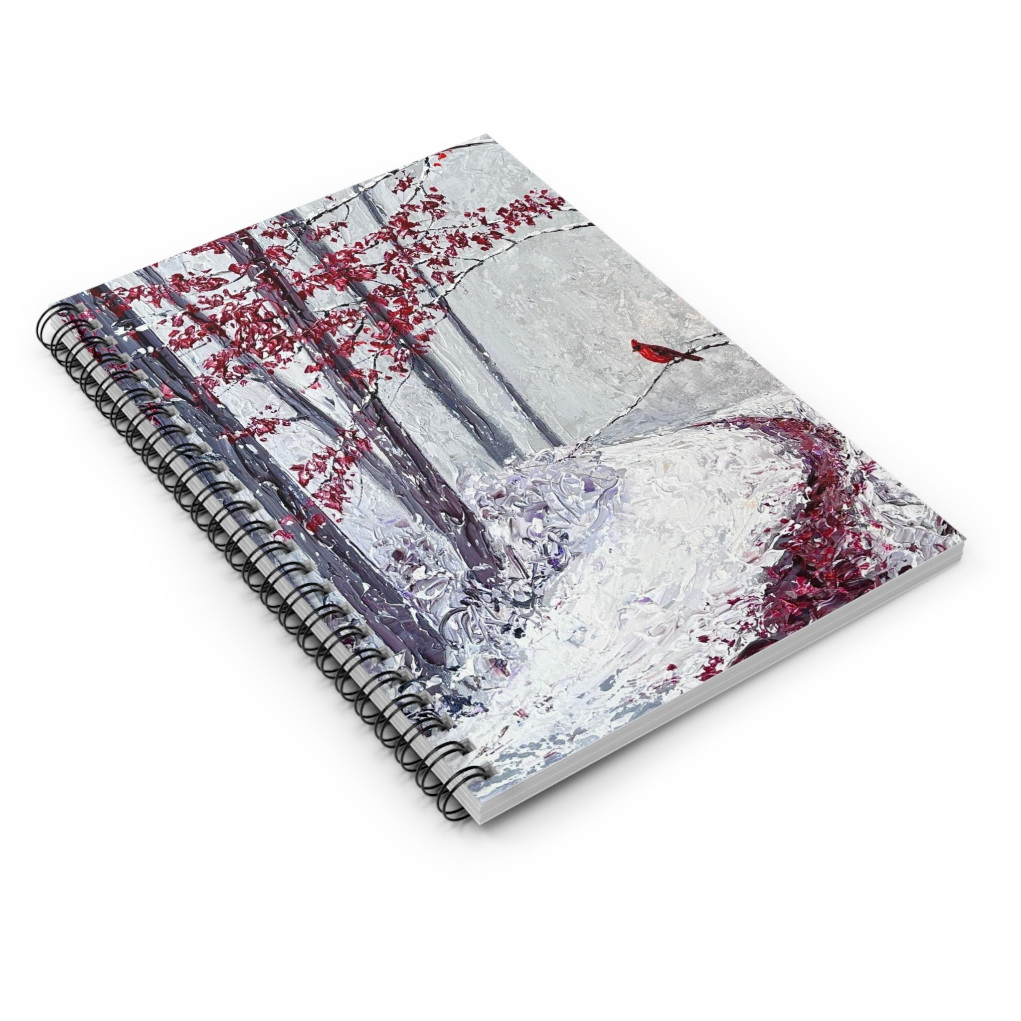 Winter Cardinal Notebook
