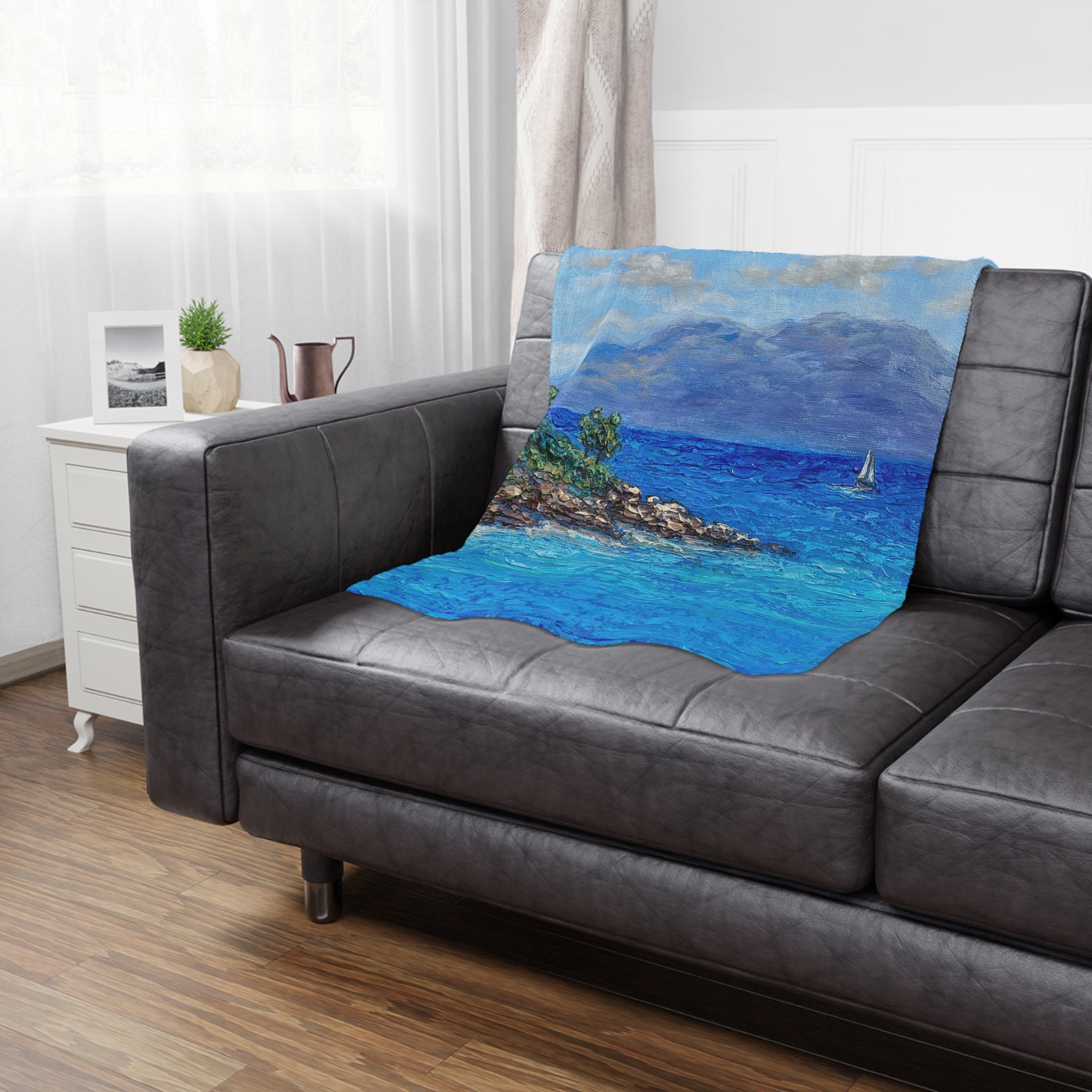 Sailboat Summer Blanket