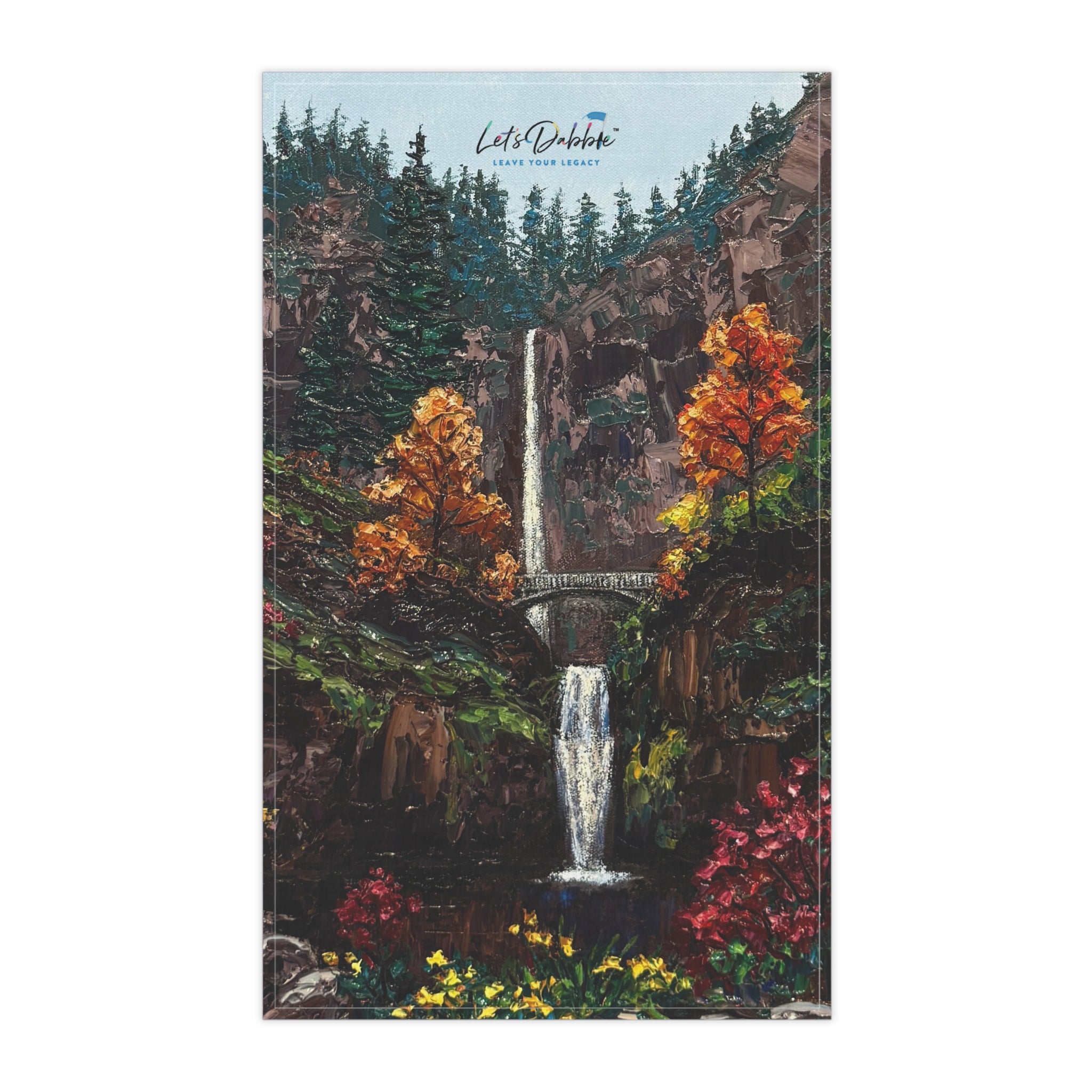 Autumn at the Falls Hand Towel