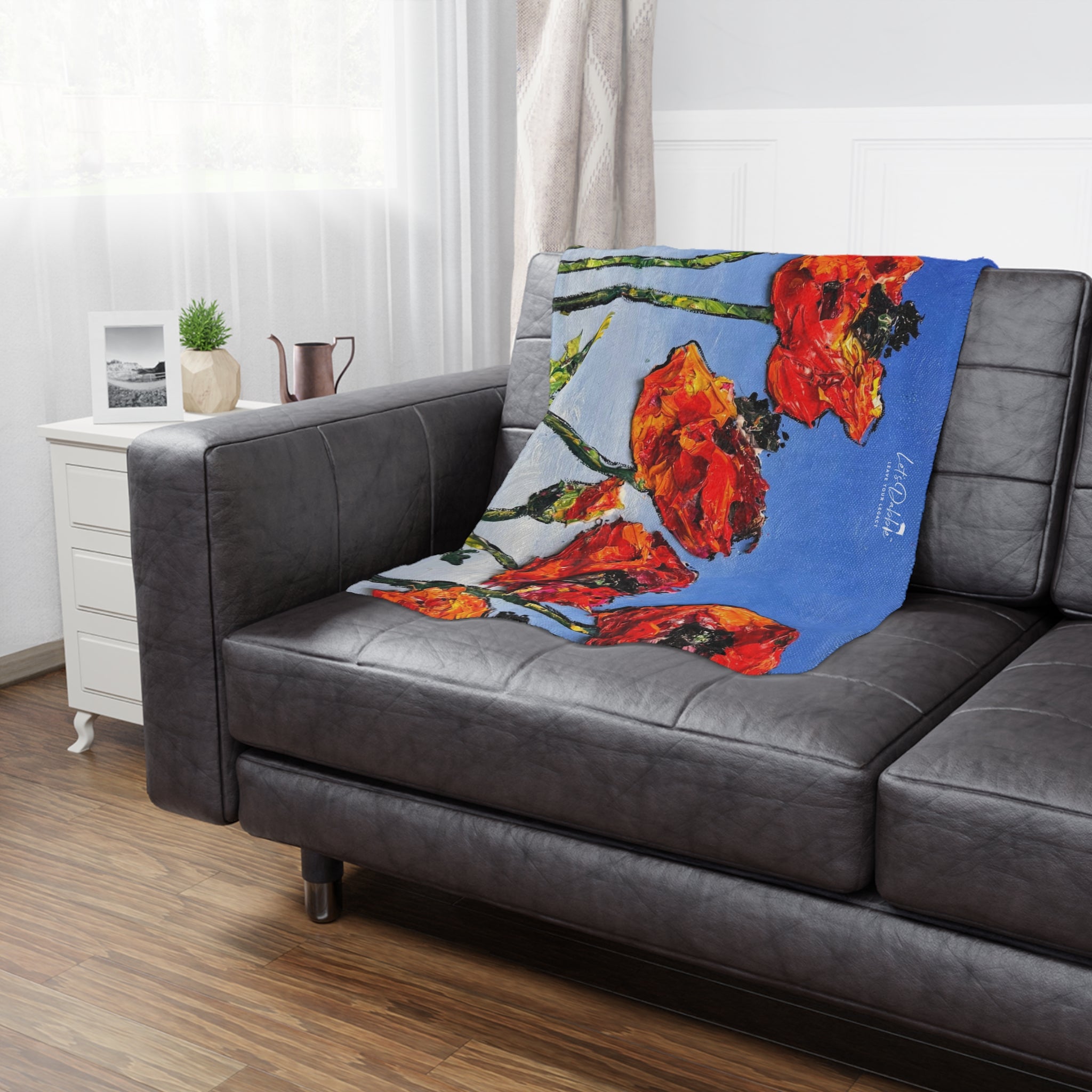 Sun-Kissed Poppies - Blanket