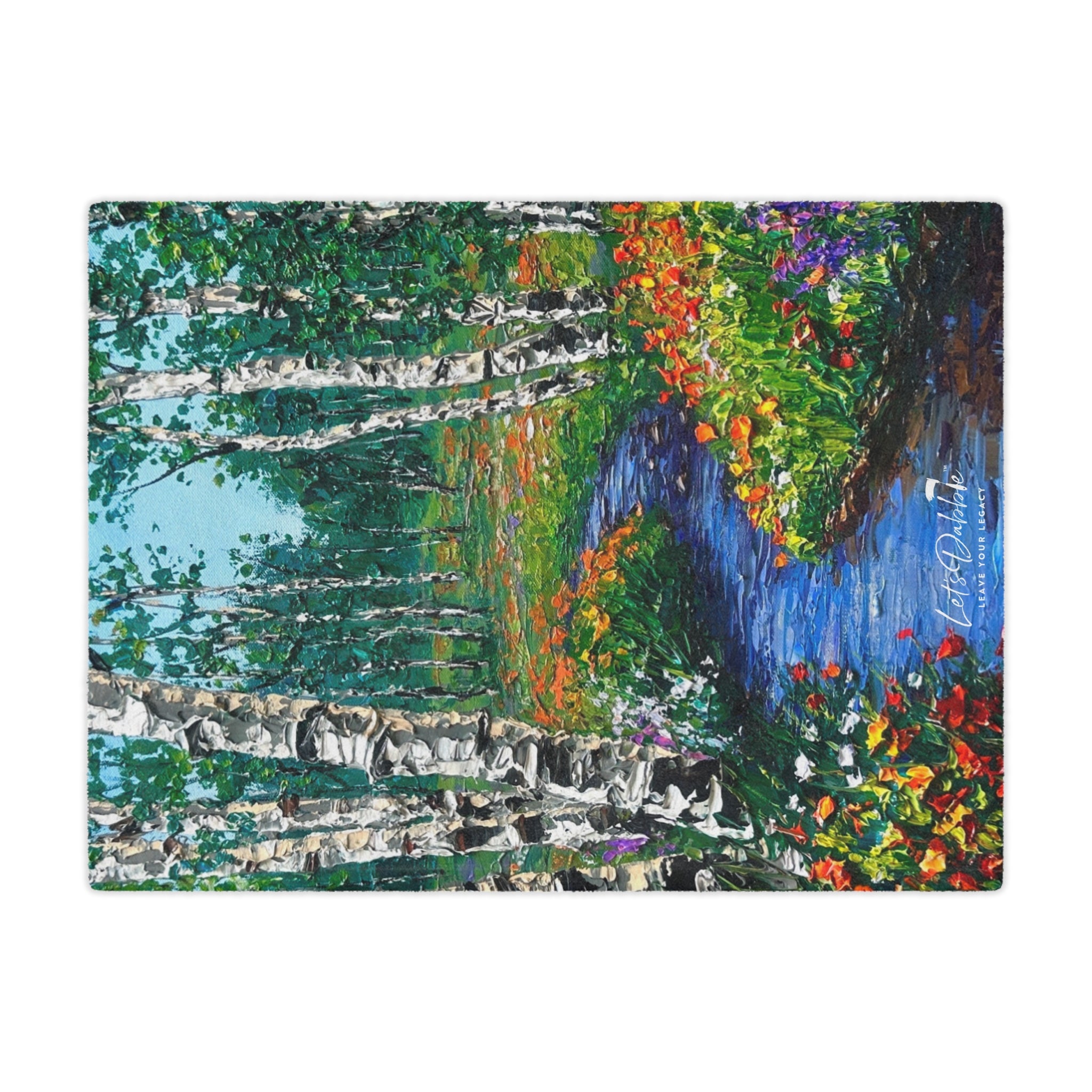 Enchanted Aspen Stream Blanket