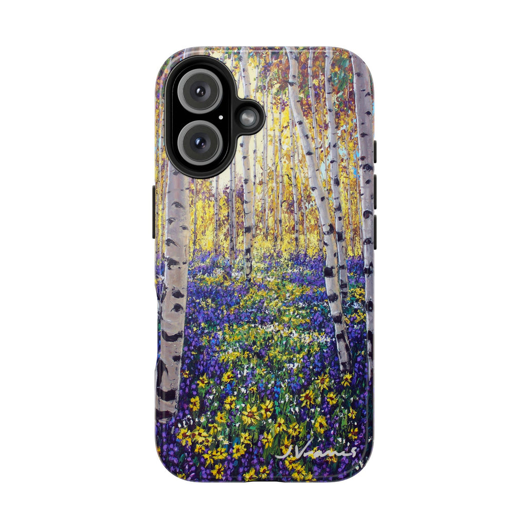 Artsy Phone Case "Walk into Paradise" by Jennifer Vranes