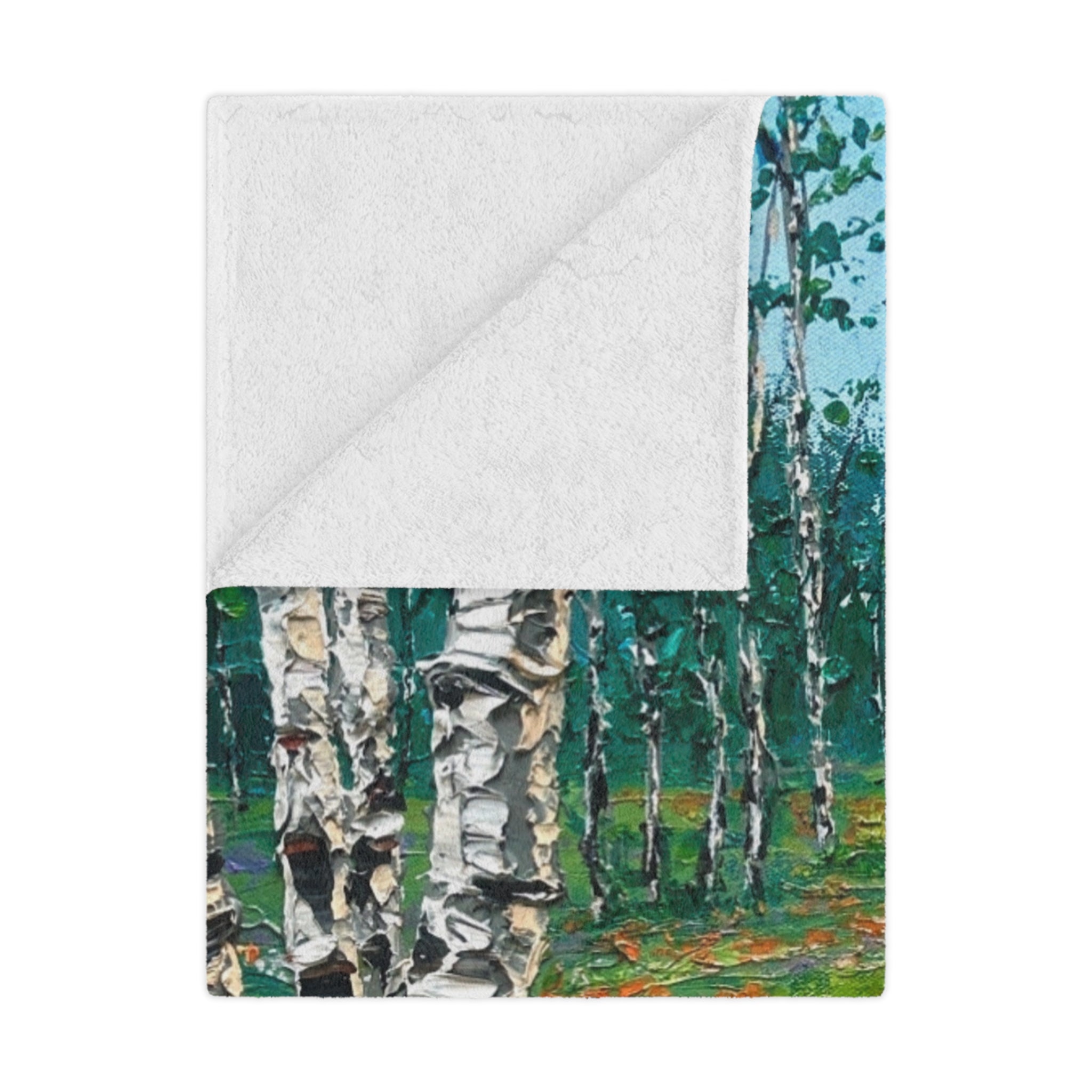 Enchanted Aspen Stream Blanket