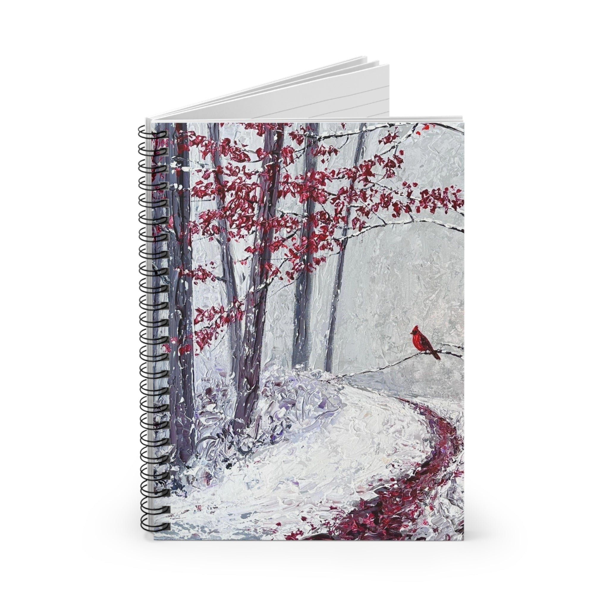 Winter Cardinal Notebook