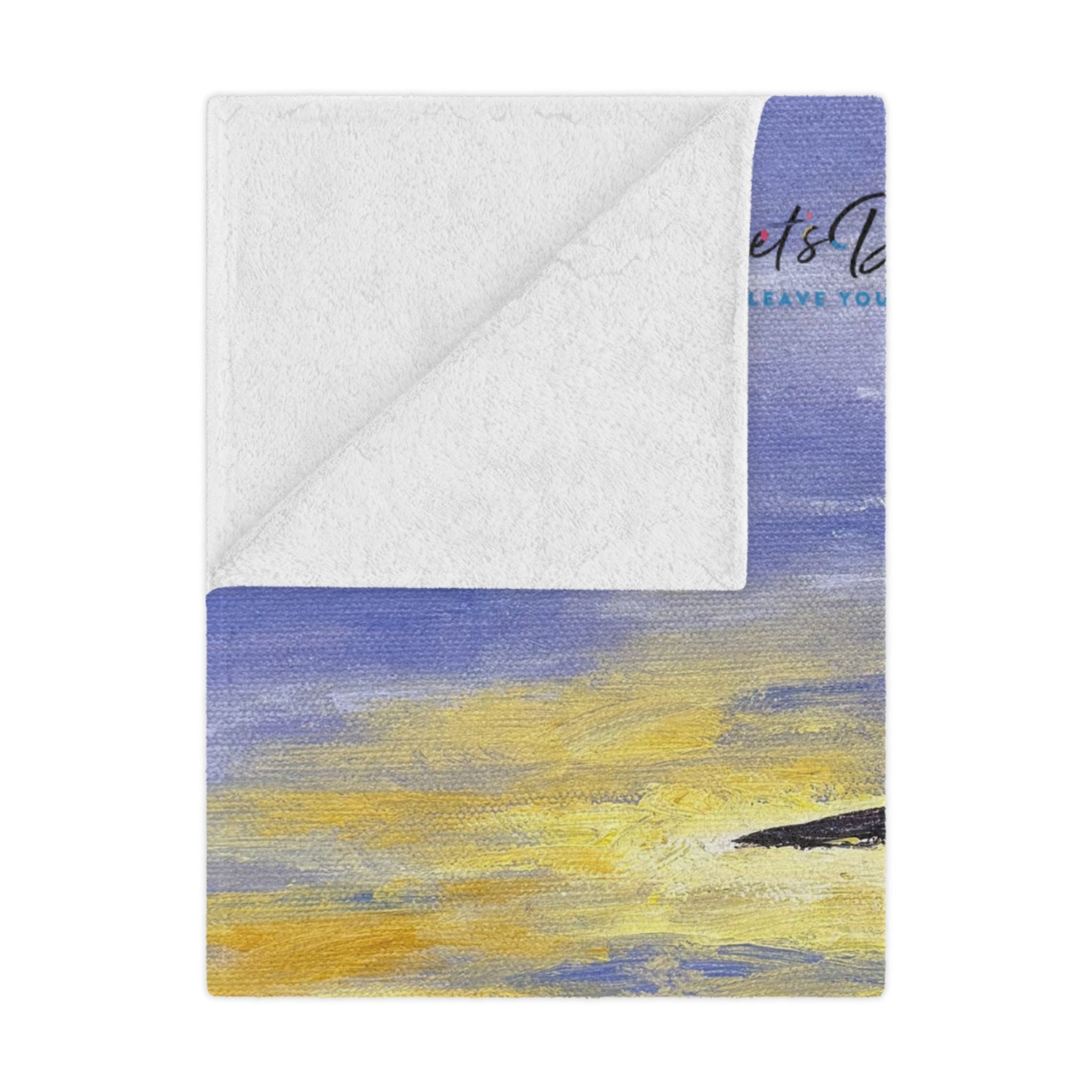 Heron at Sunset Blanket