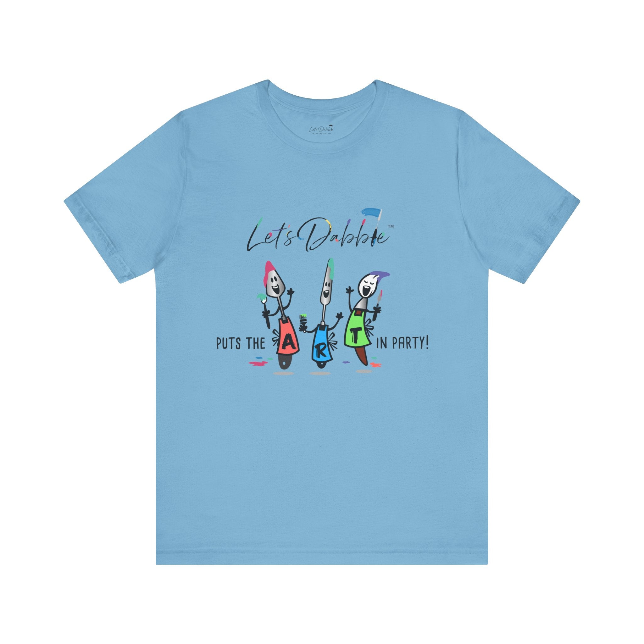 Let's Dabble Puts the ART in Party Shirt