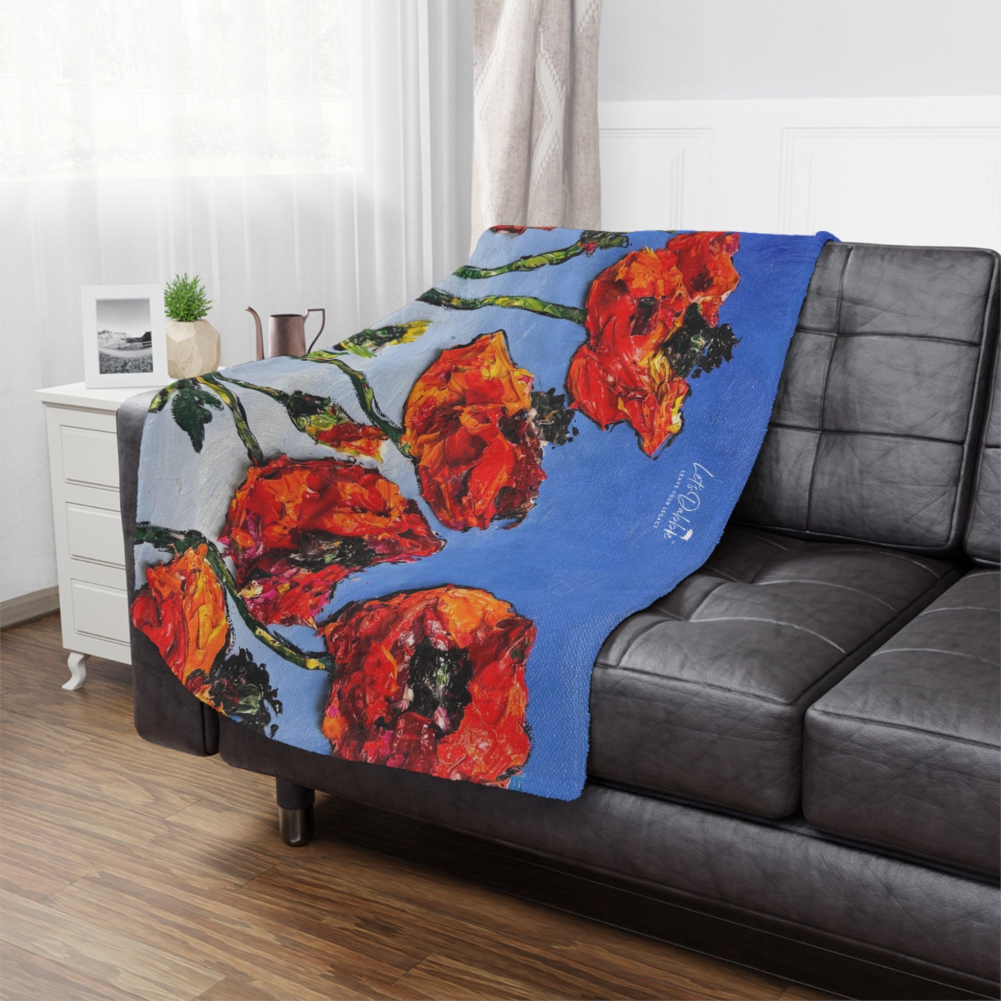 Sun-Kissed Poppies - Blanket