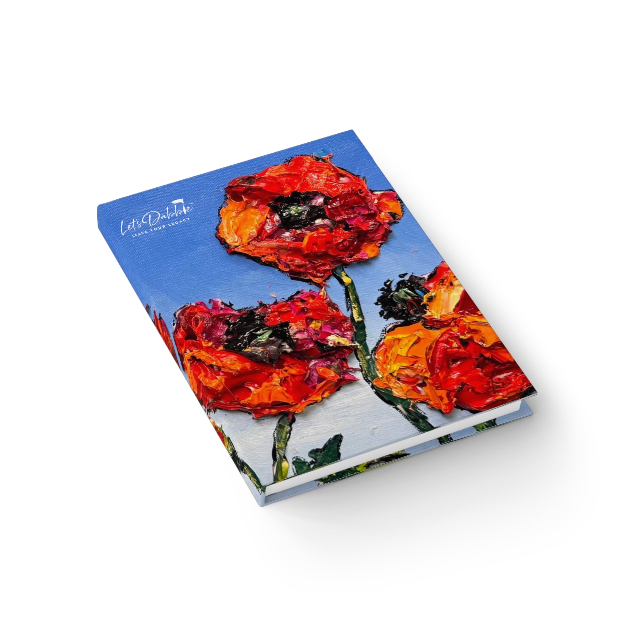 Sun-Kissed Poppies Notebook
