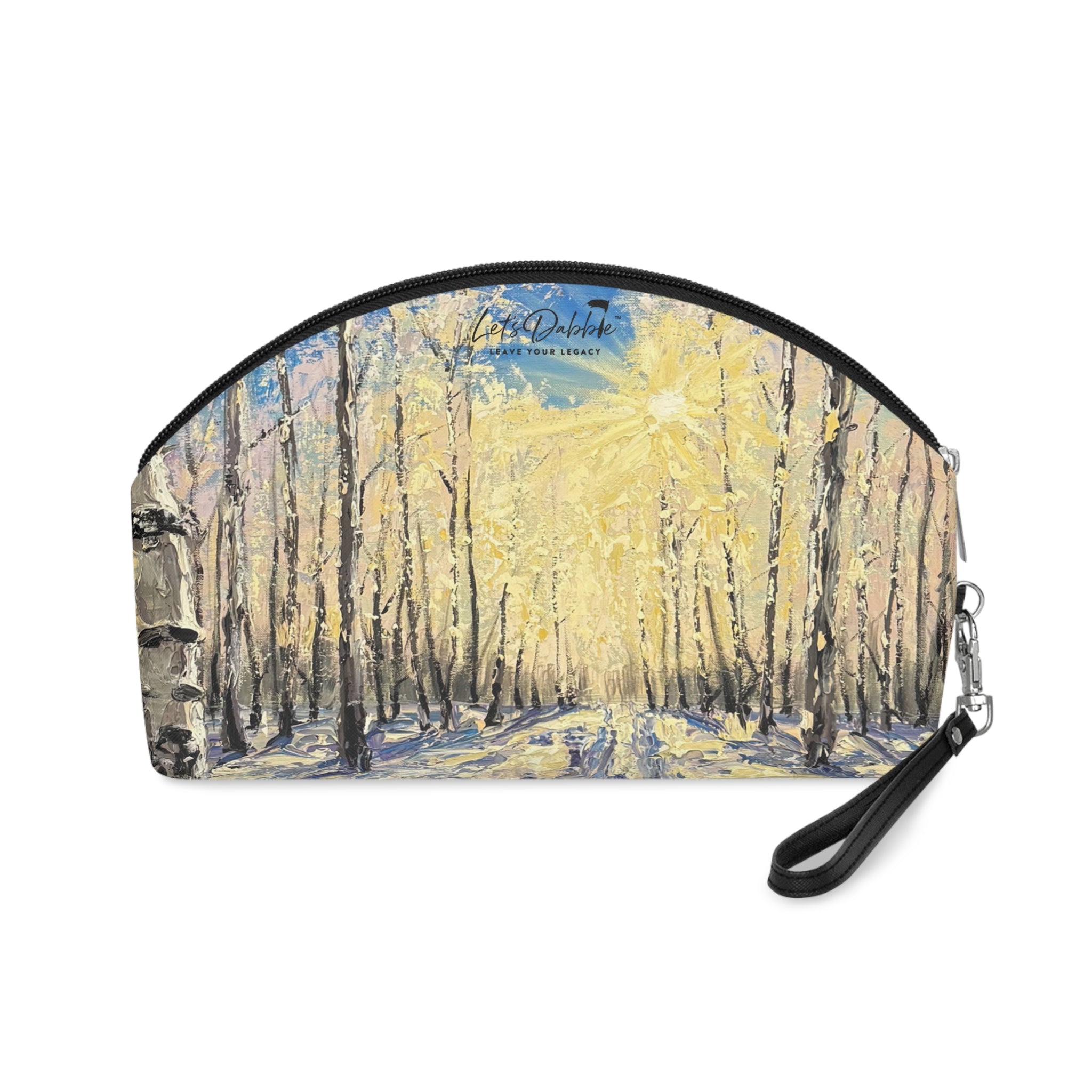 Winter Stillness Makeup Pouch