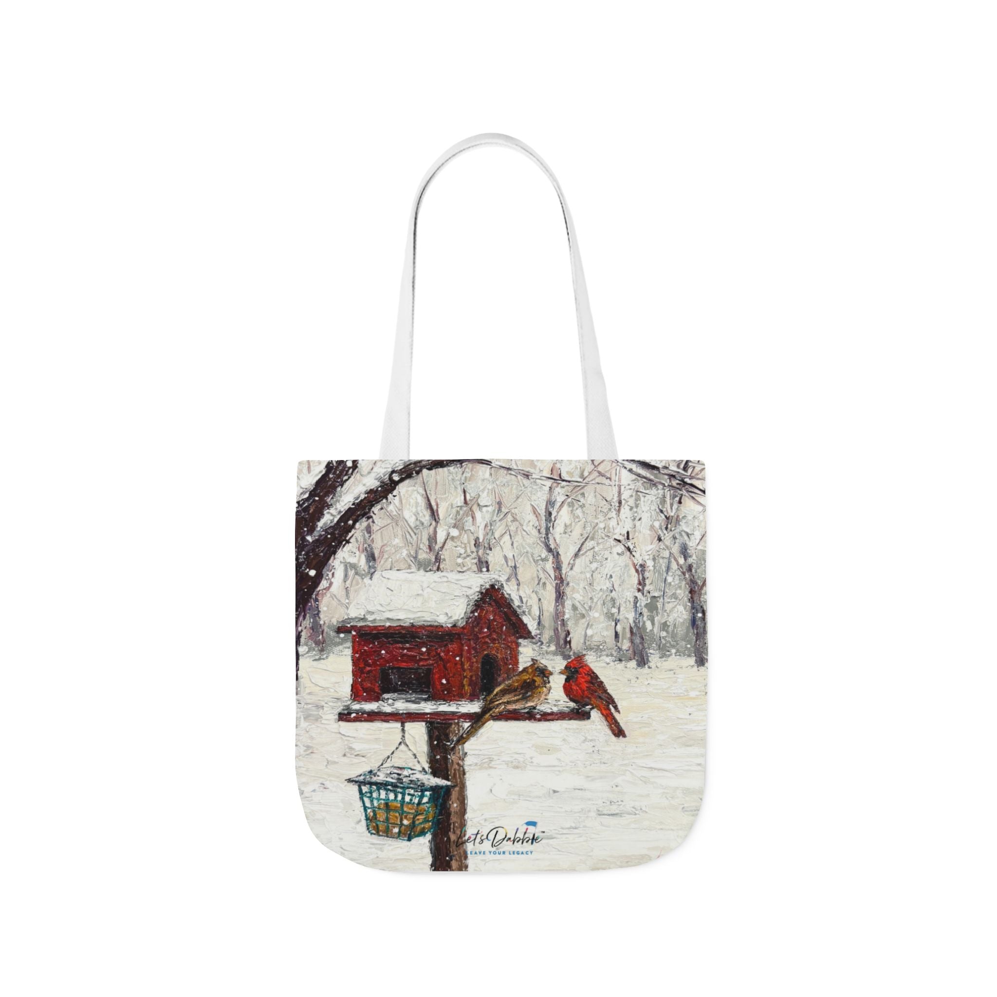 Winter Romance Tote Bag