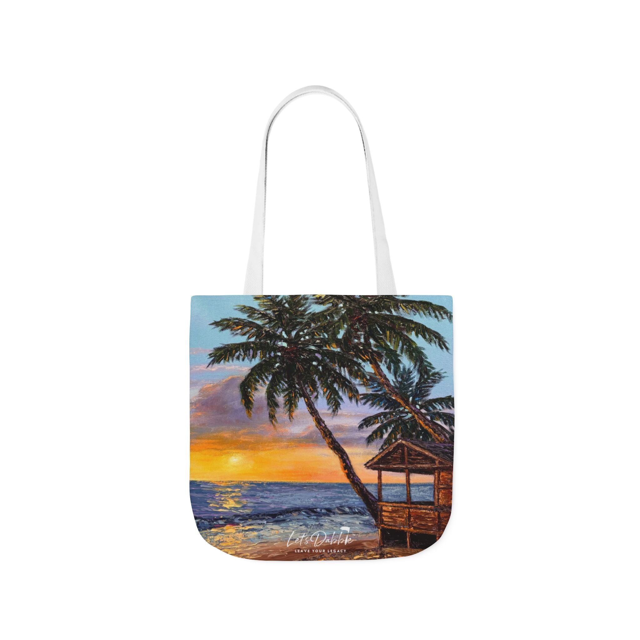 Bungalow at Sunset Tote Bag